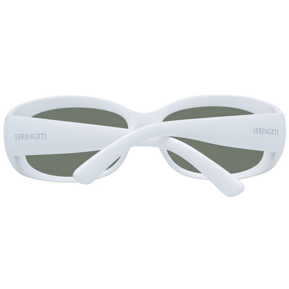 Lunettes de soleil Serengeti en nylon blanc