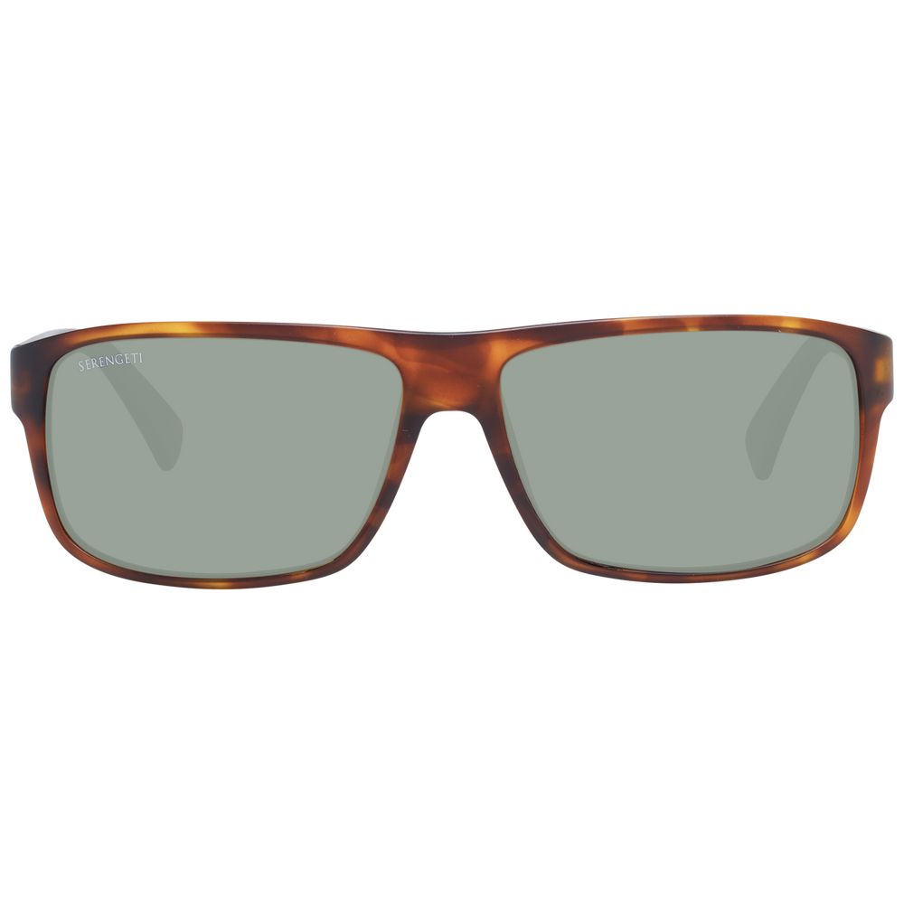 Lunettes de soleil en plastique Serengeti marron