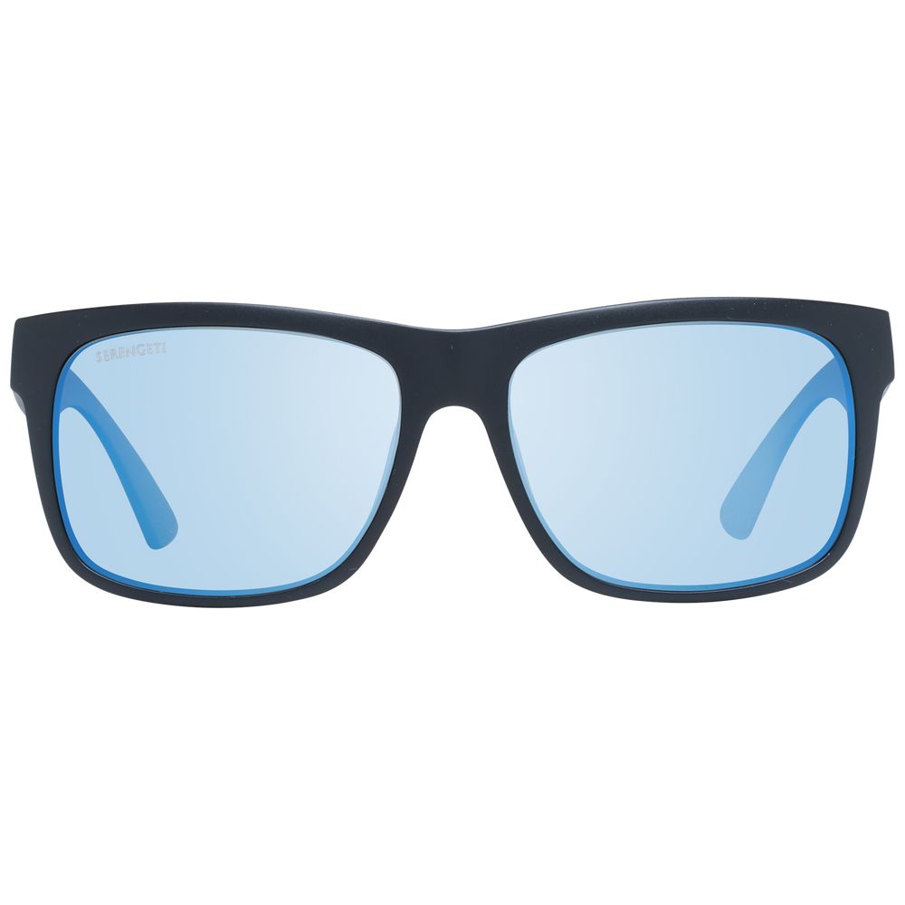 Schwarze Unisex-Sonnenbrille Serengeti