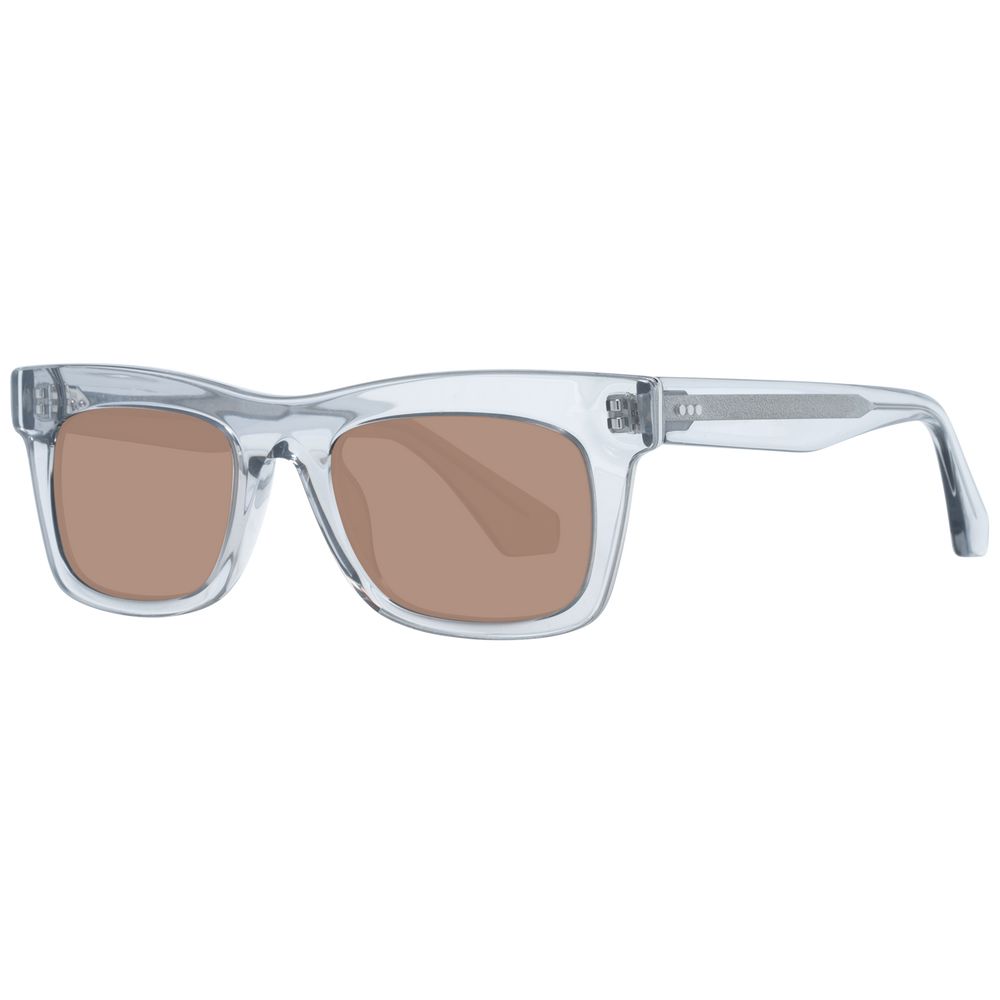 Lunettes de soleil Sandro en acétate transparent
