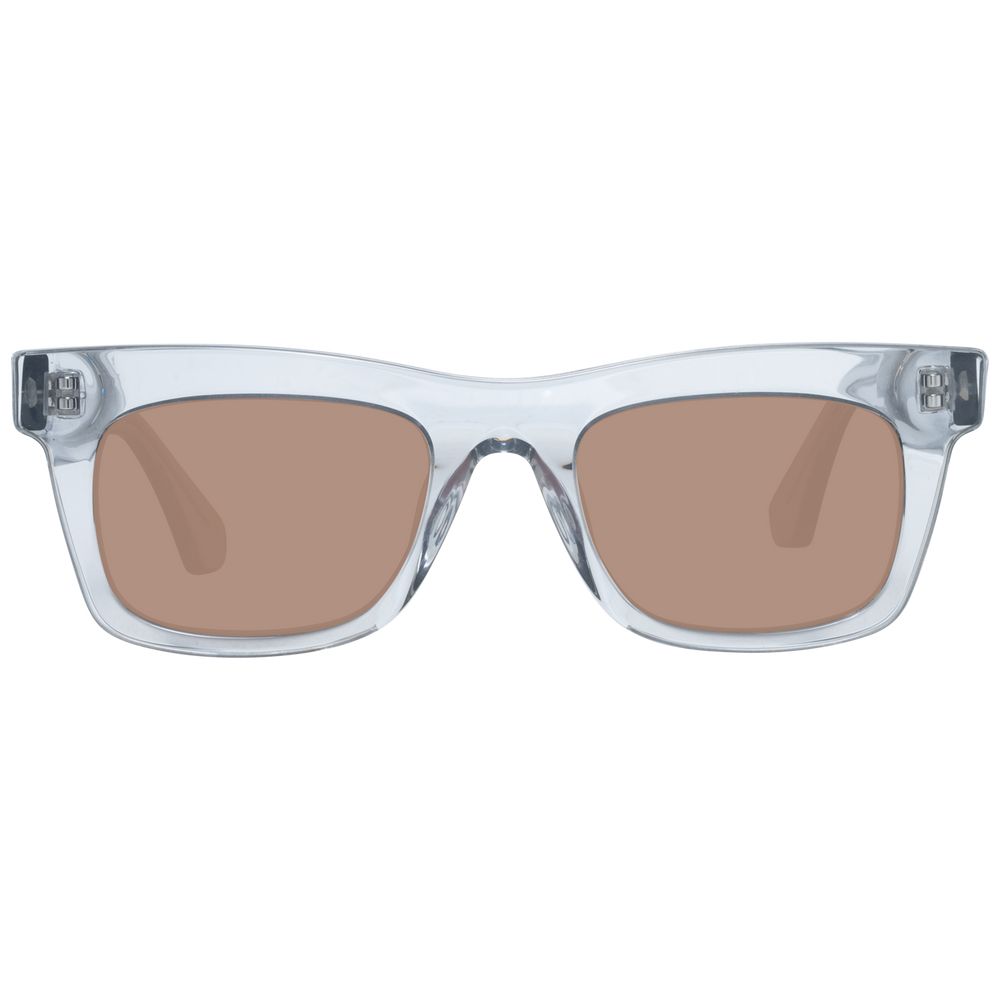 Lunettes de soleil Sandro en acétate transparent