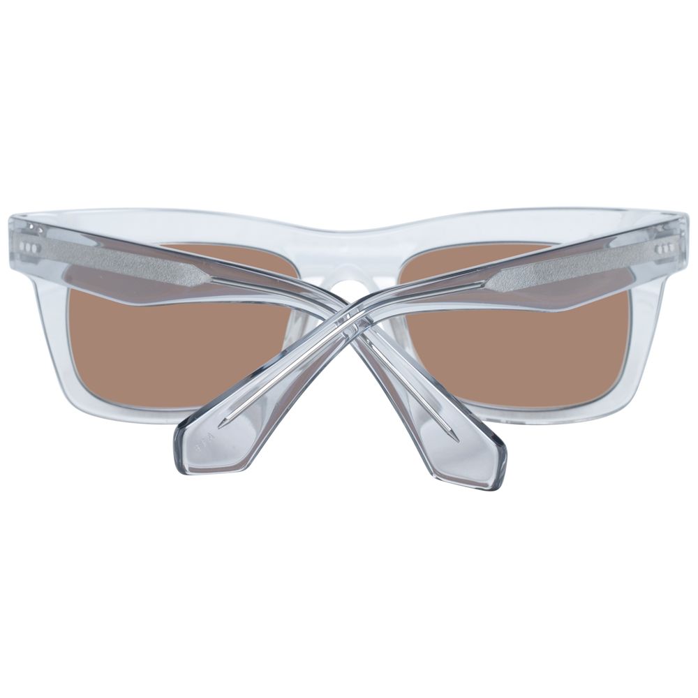 Lunettes de soleil Sandro en acétate transparent