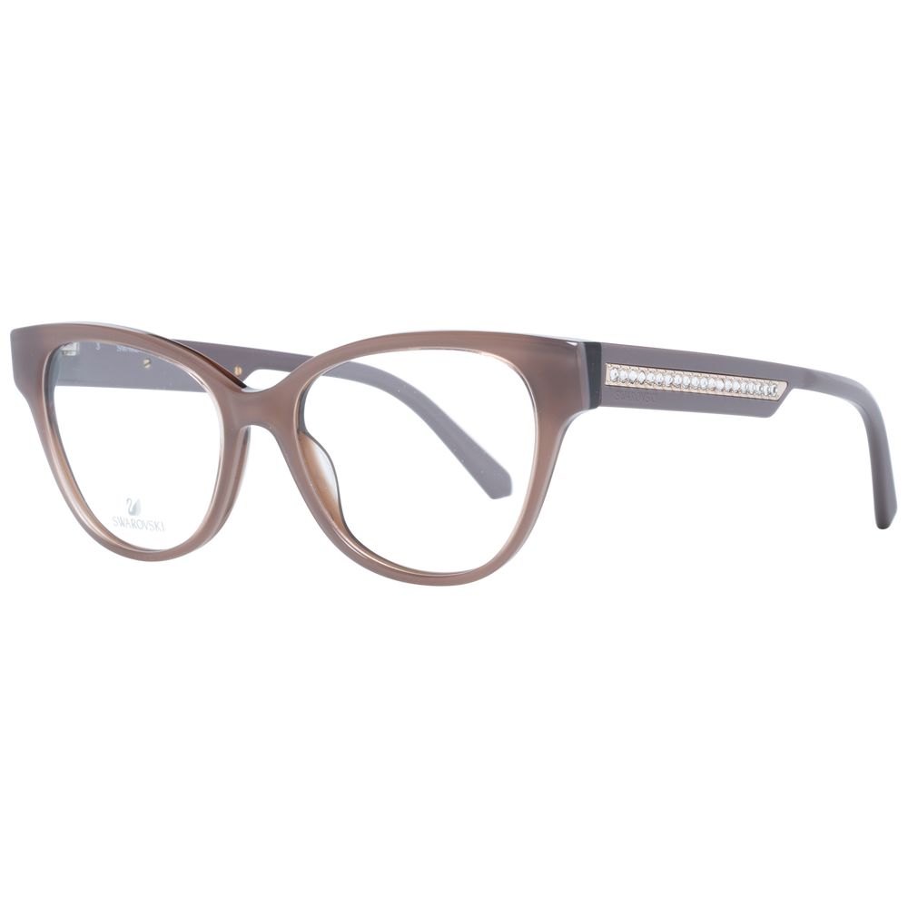 Swarovski Purple Women Glasses Frame
