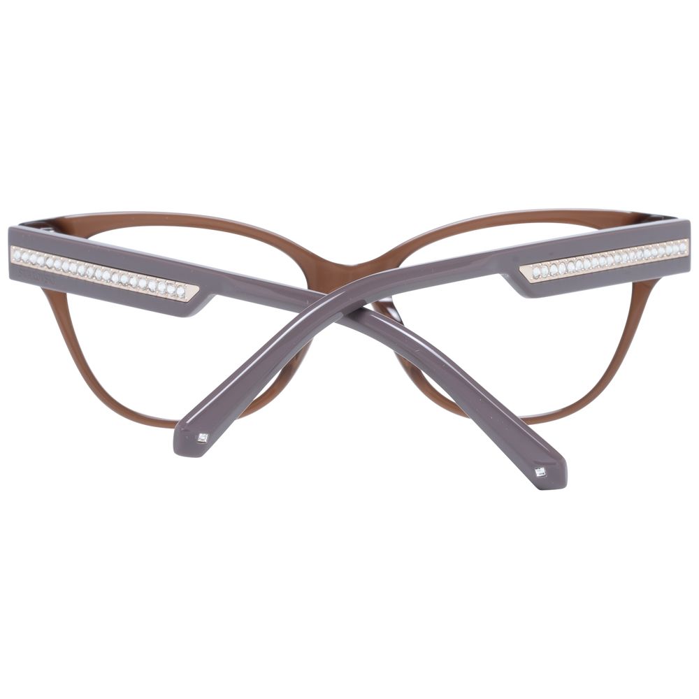 Swarovski Purple Women Glasses Frame