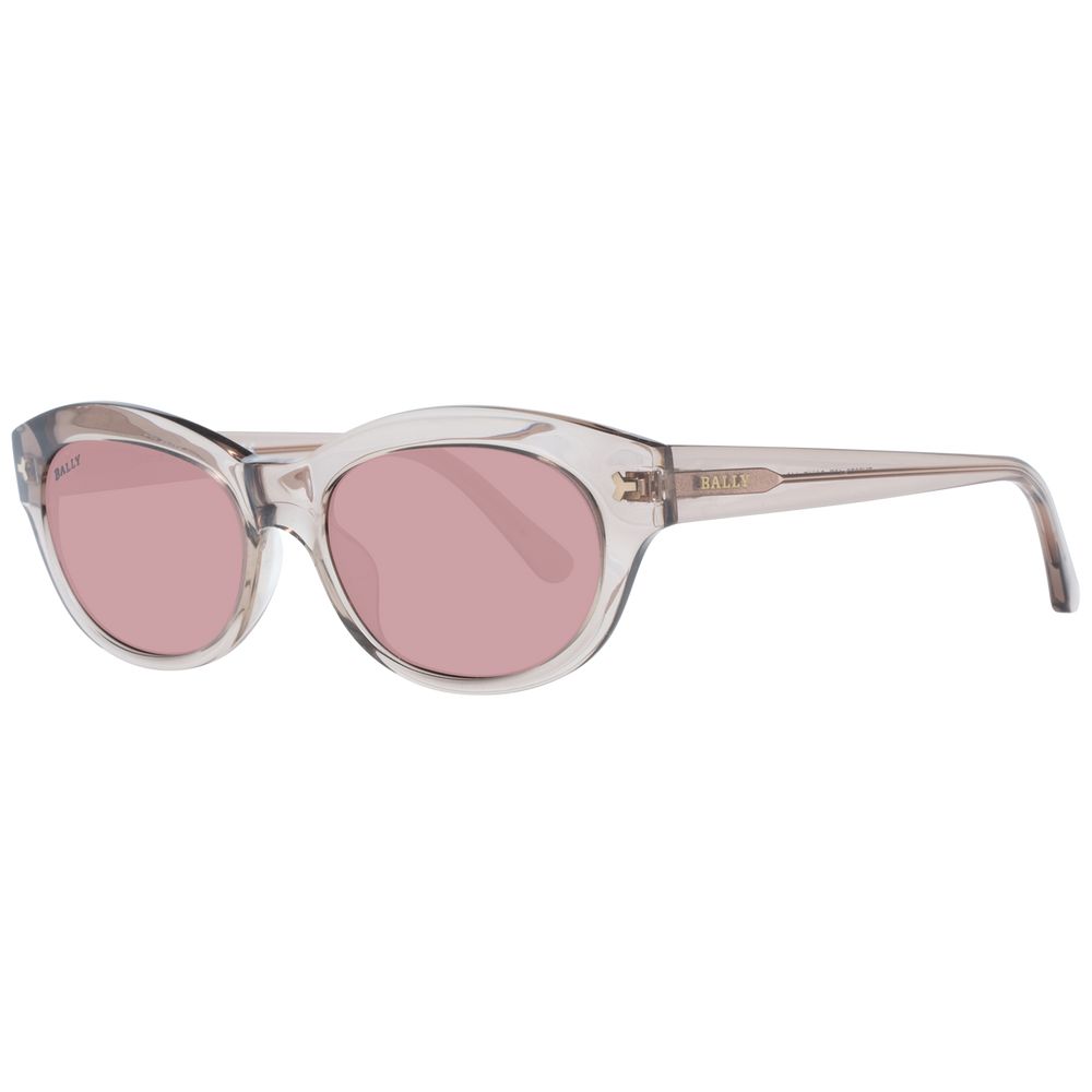 Lunettes de soleil Bally en plastique marron