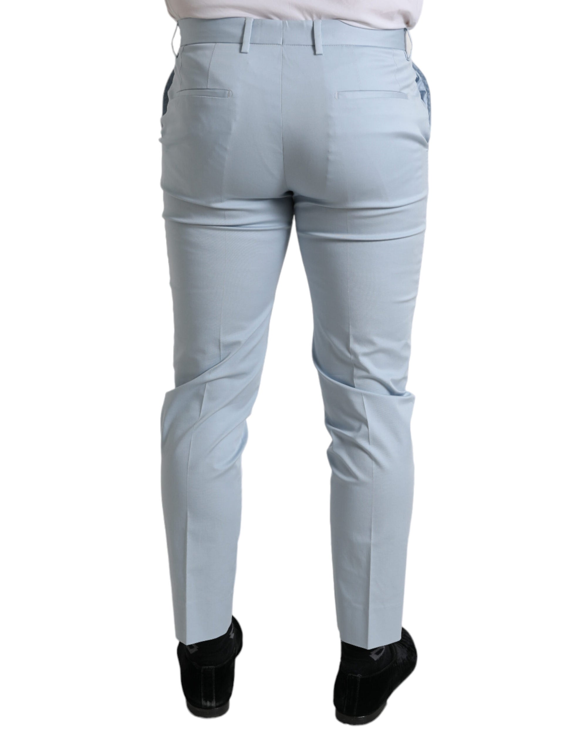 Dolce & Gabbana Blue Skinny Pants for Men alternate view