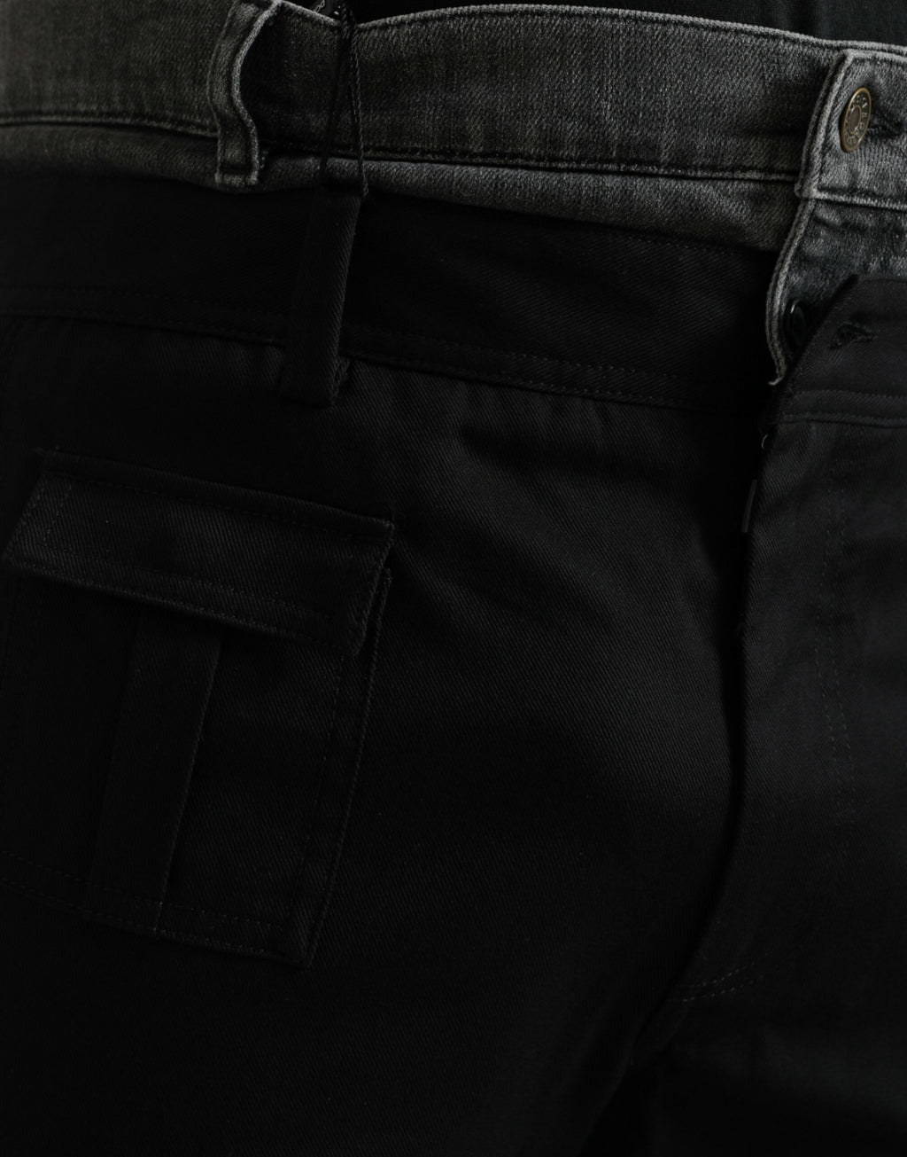 Dolce & Gabbana Black Slim Fit Jeans for Men side view