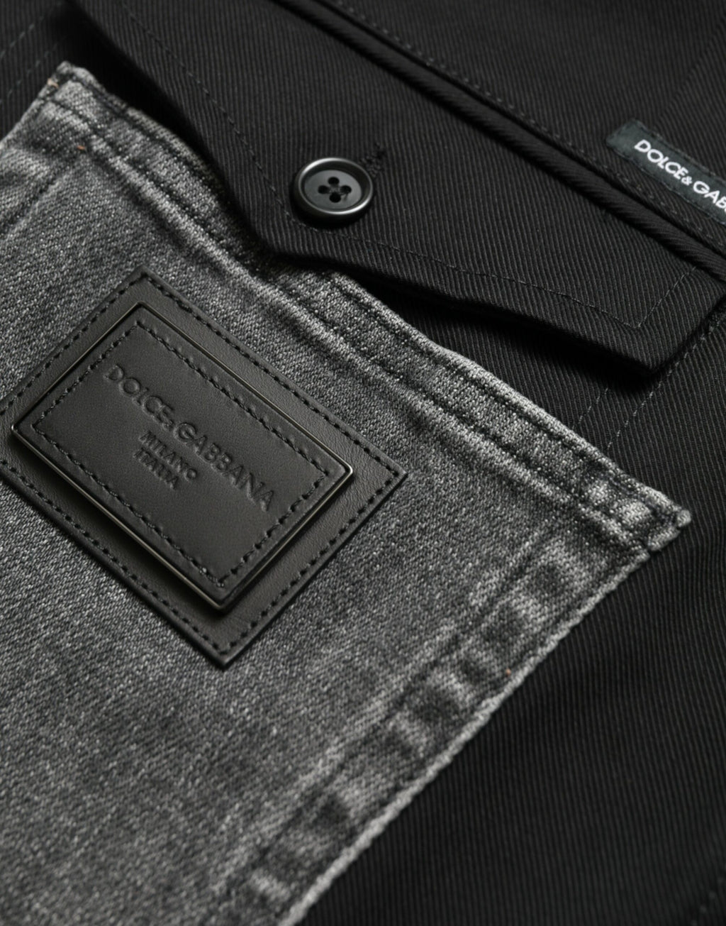 Dolce & Gabbana Black Slim Fit Jeans for Men additional view