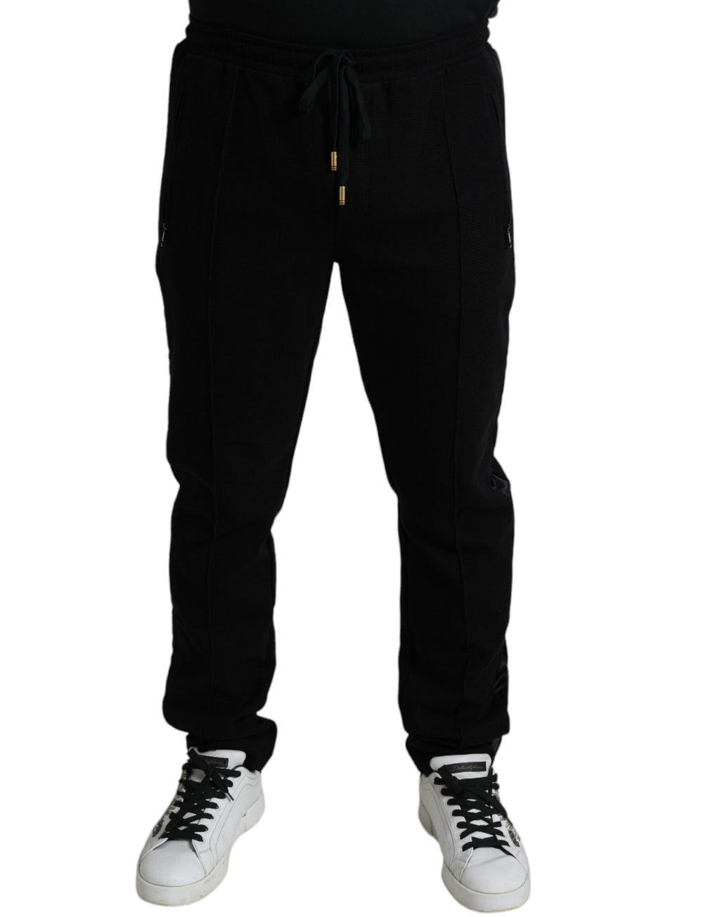 Dolce & Gabbana Black Athletic Pants for Men