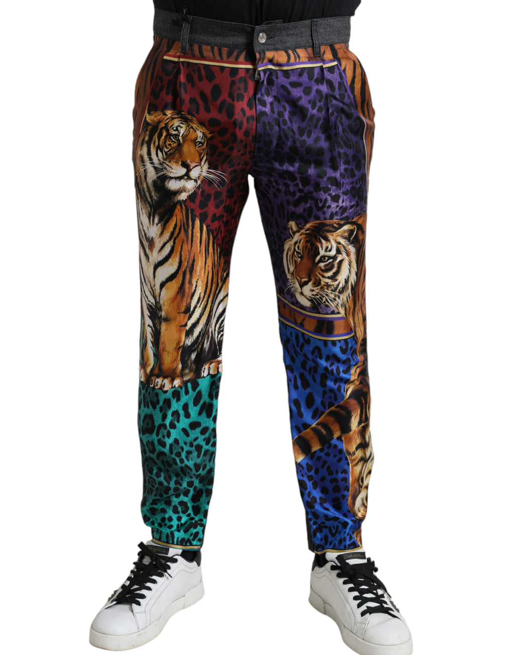 Dolce & Gabbana Multicolor Relaxed Fit Jeans for Men