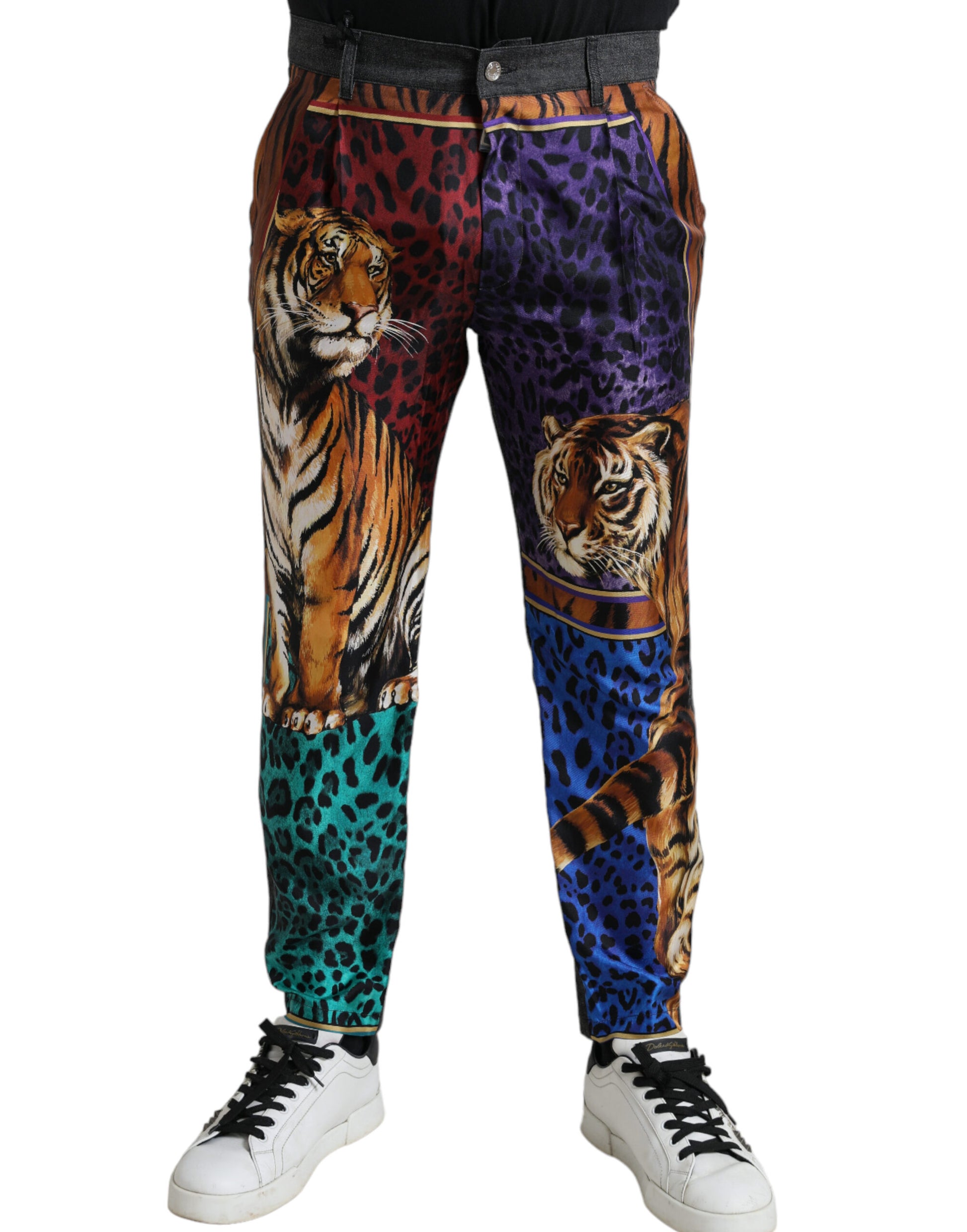 Dolce & Gabbana Multicolor Relaxed Fit Jeans for Men