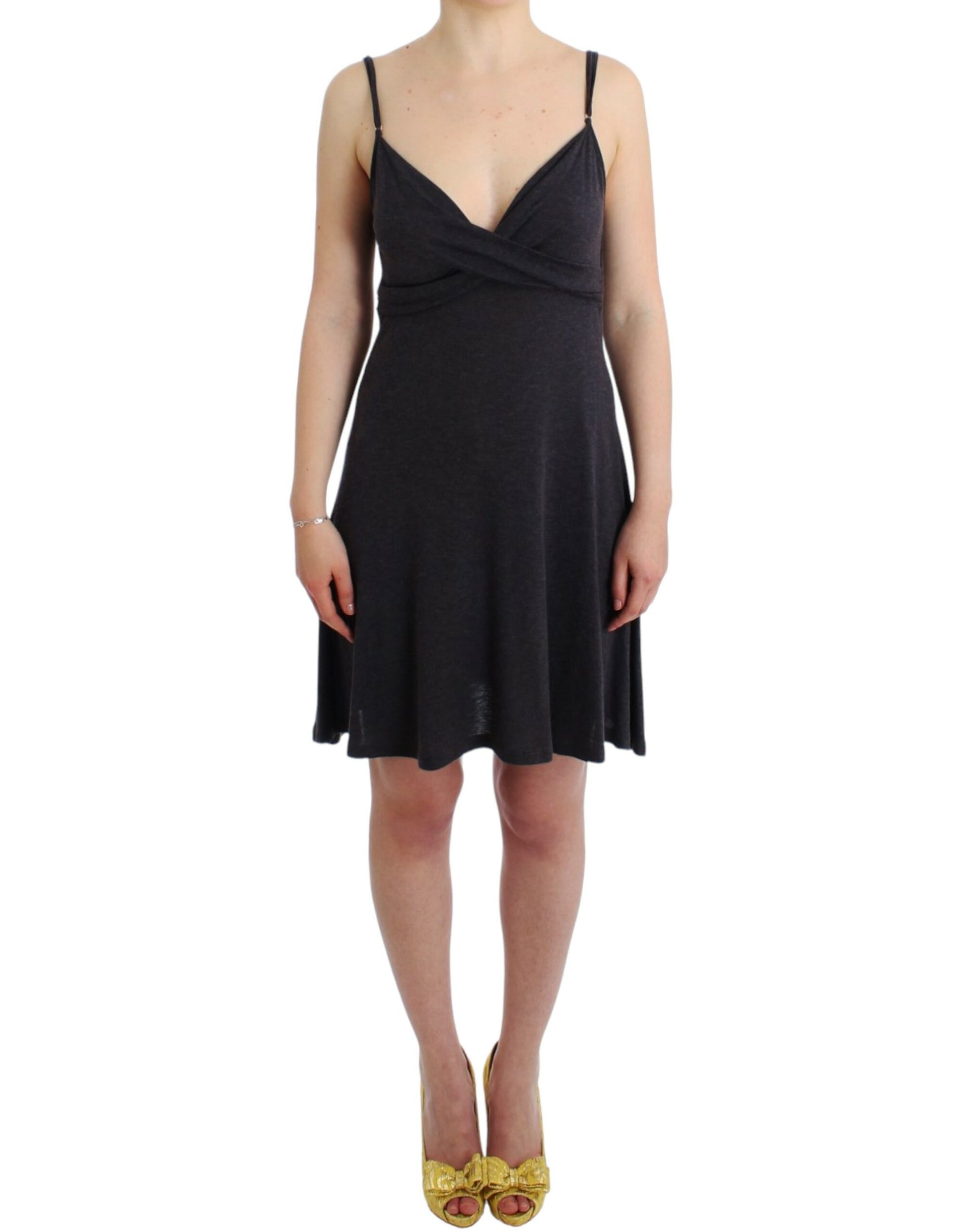 Costume National Grey Midi Dress for Women