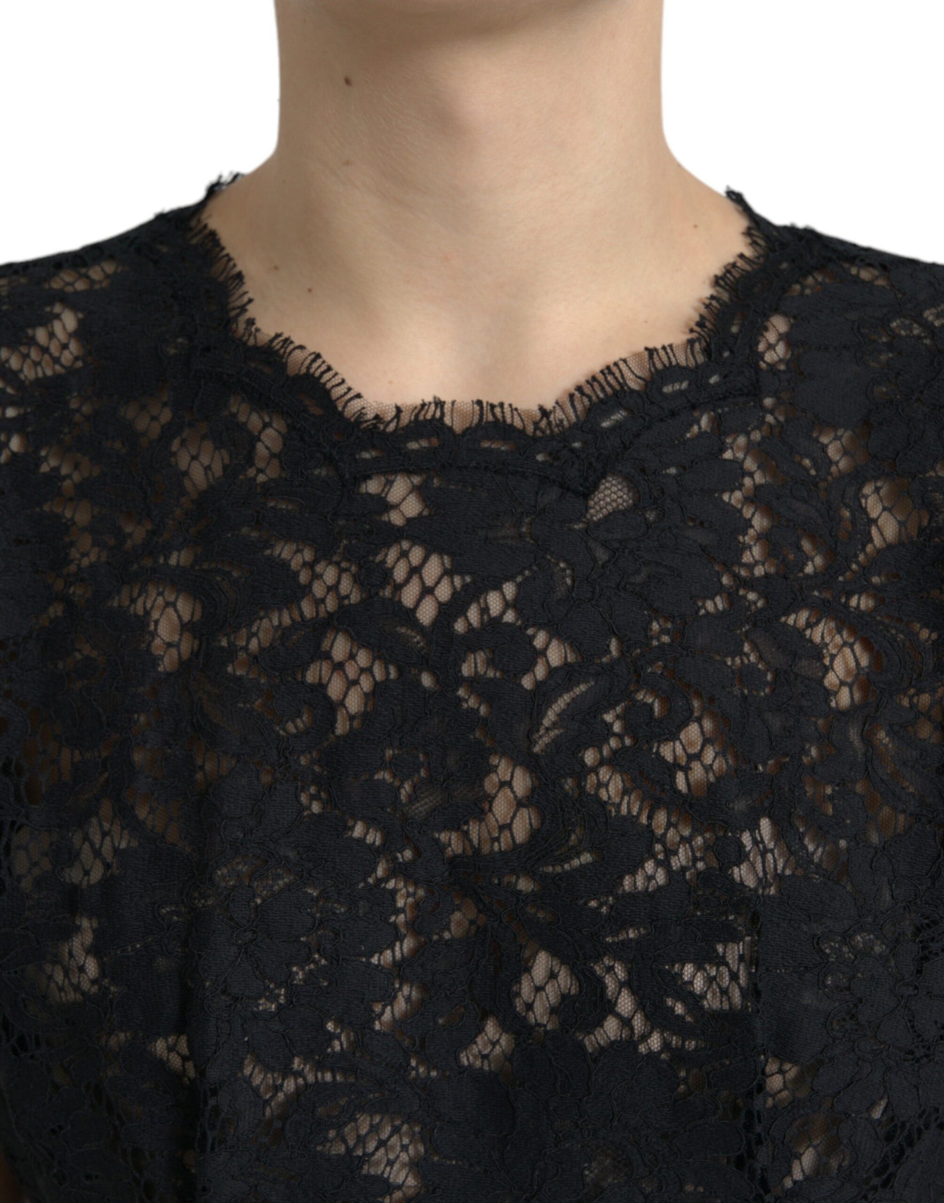 Dolce & Gabbana Black Short for Women side view