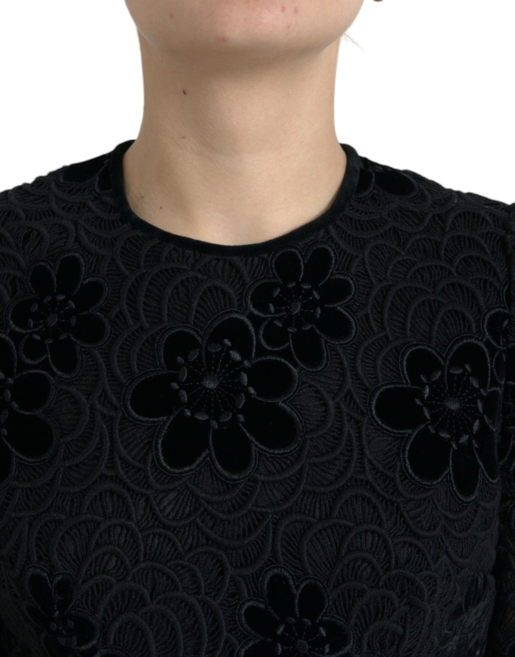 Dolce & Gabbana Black Short for Women side view