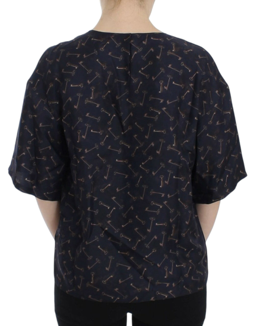 Dolce & Gabbana Blue T-Shirt for Women detail view
