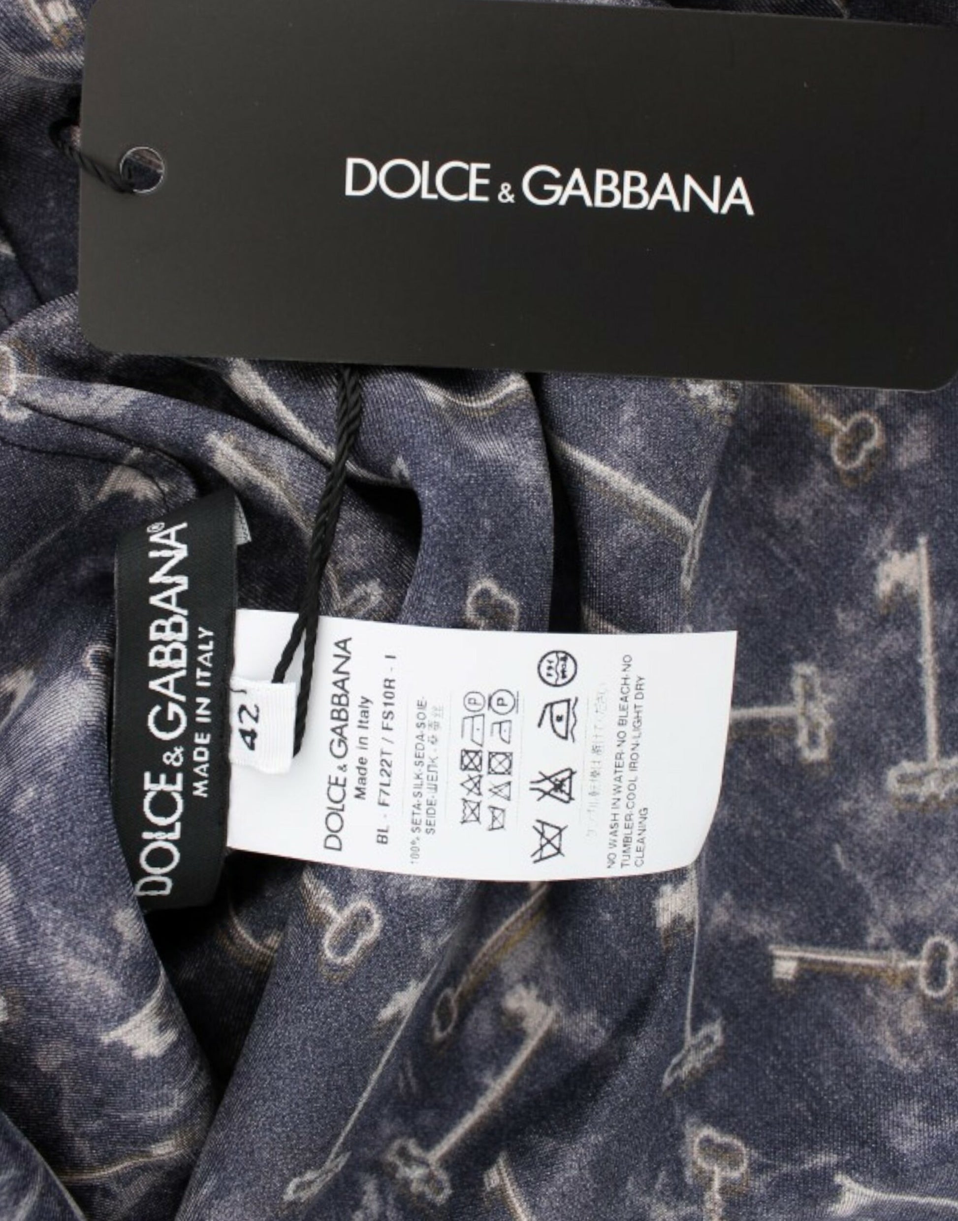 Dolce & Gabbana Blue T-Shirt for Women additional view