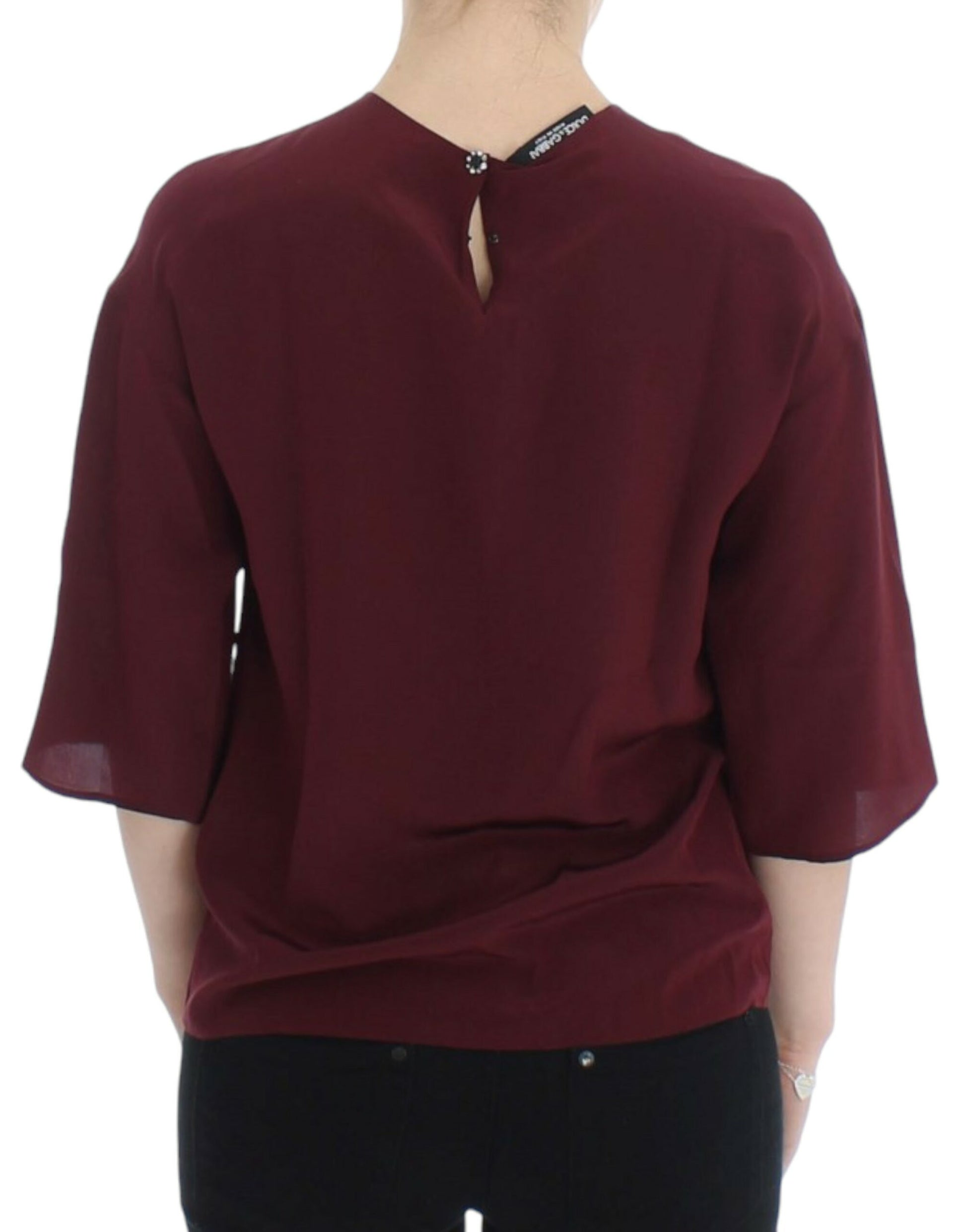 Dolce & Gabbana Red T-Shirt for Women detail view