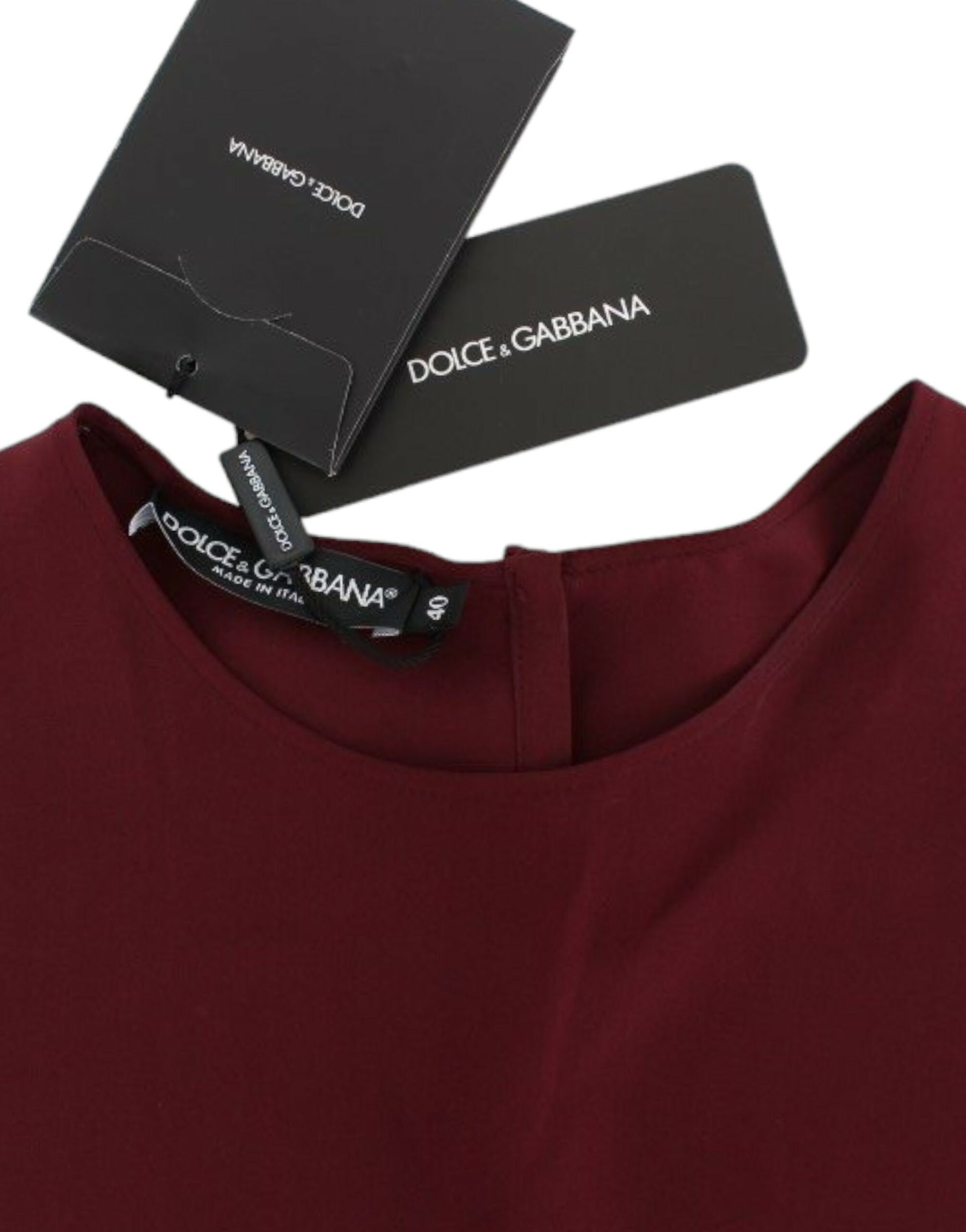 Dolce & Gabbana Red T-Shirt for Women additional view