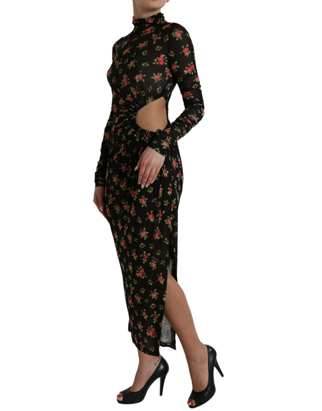 Dolce & Gabbana Black Long Dress for Women alternate view