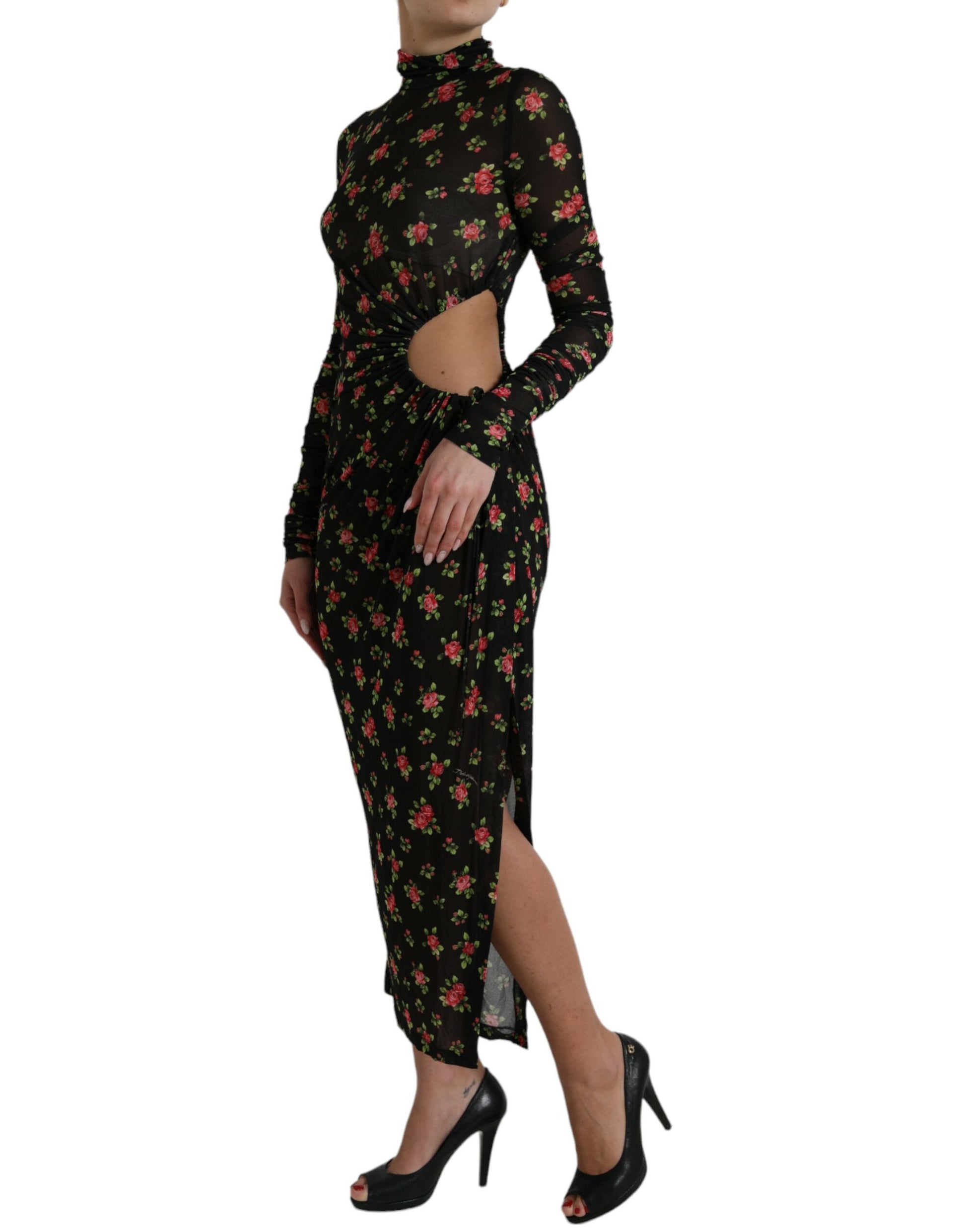 Dolce & Gabbana Black Long Dress for Women alternate view