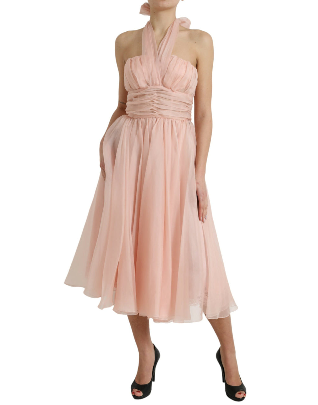 Dolce & Gabbana Pink Midi Dress for Women alternate view