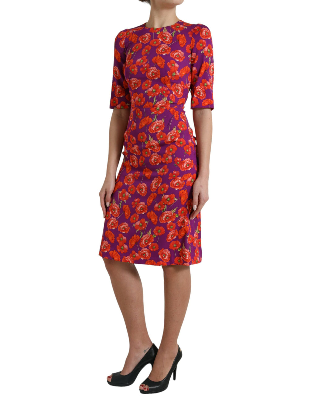 Dolce & Gabbana Multicolor Midi Dress for Women alternate view