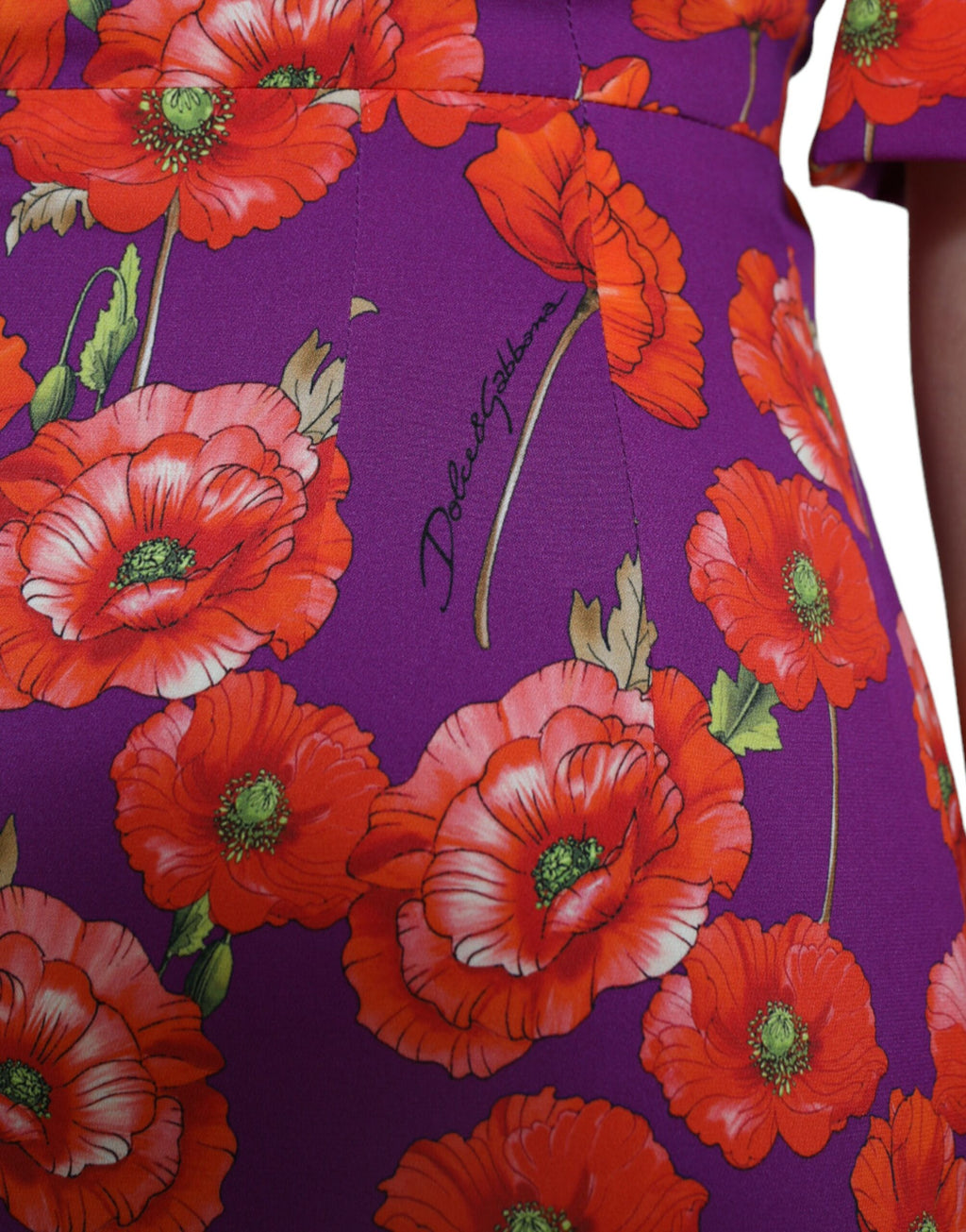Dolce & Gabbana Multicolor Midi Dress for Women side view
