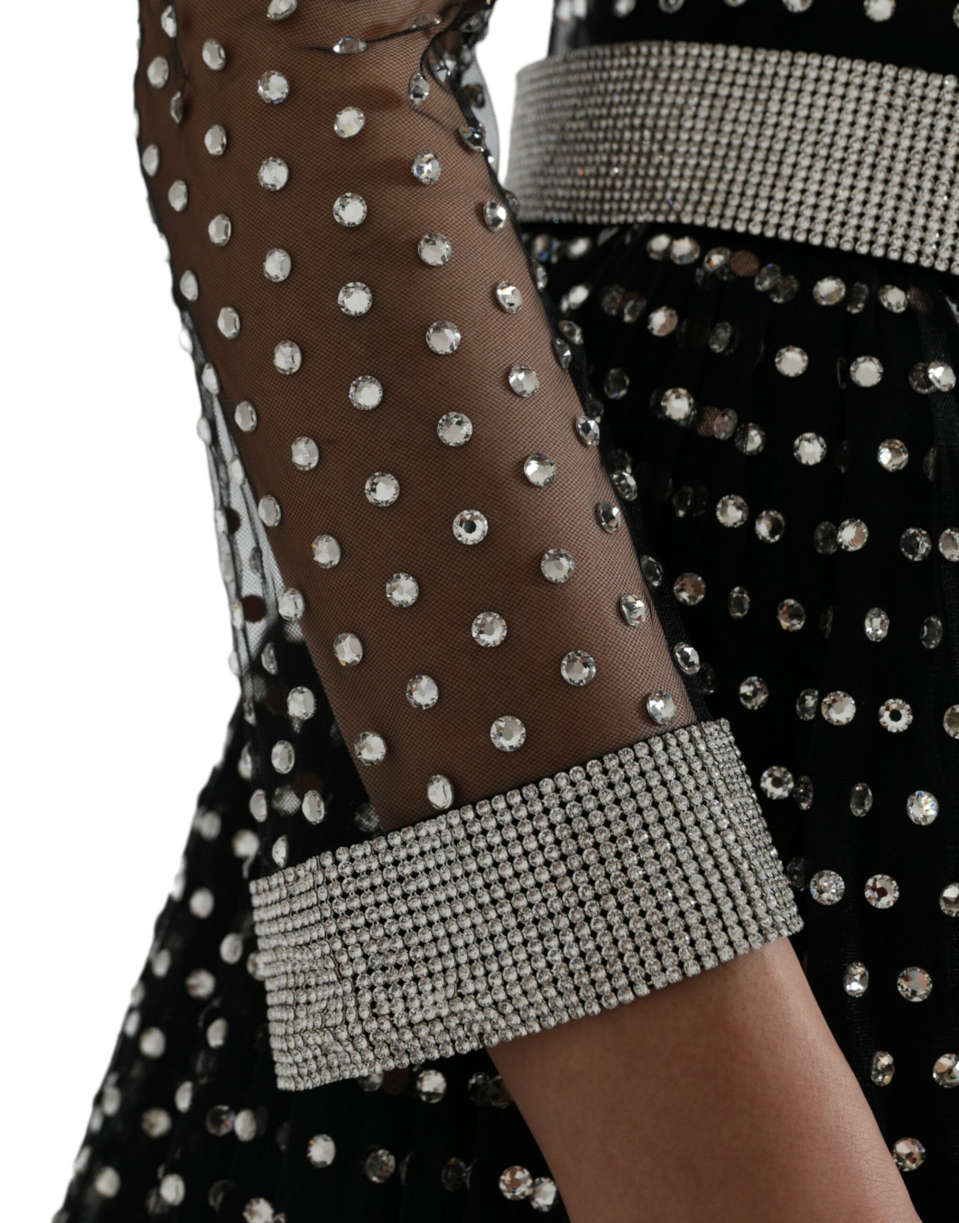 Dolce & Gabbana Black Long Dress for Women additional view