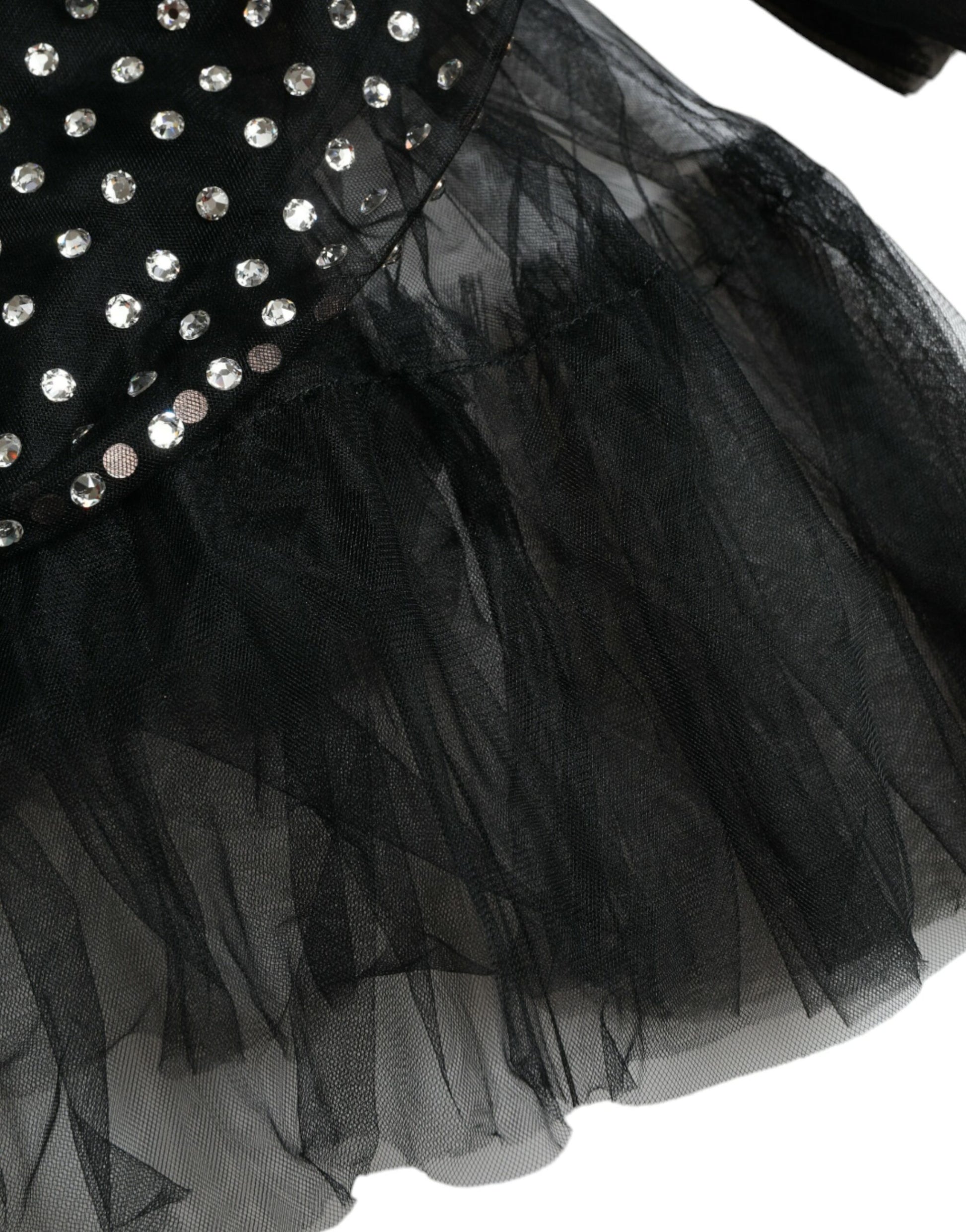 Dolce & Gabbana Black Long Dress for Women additional view