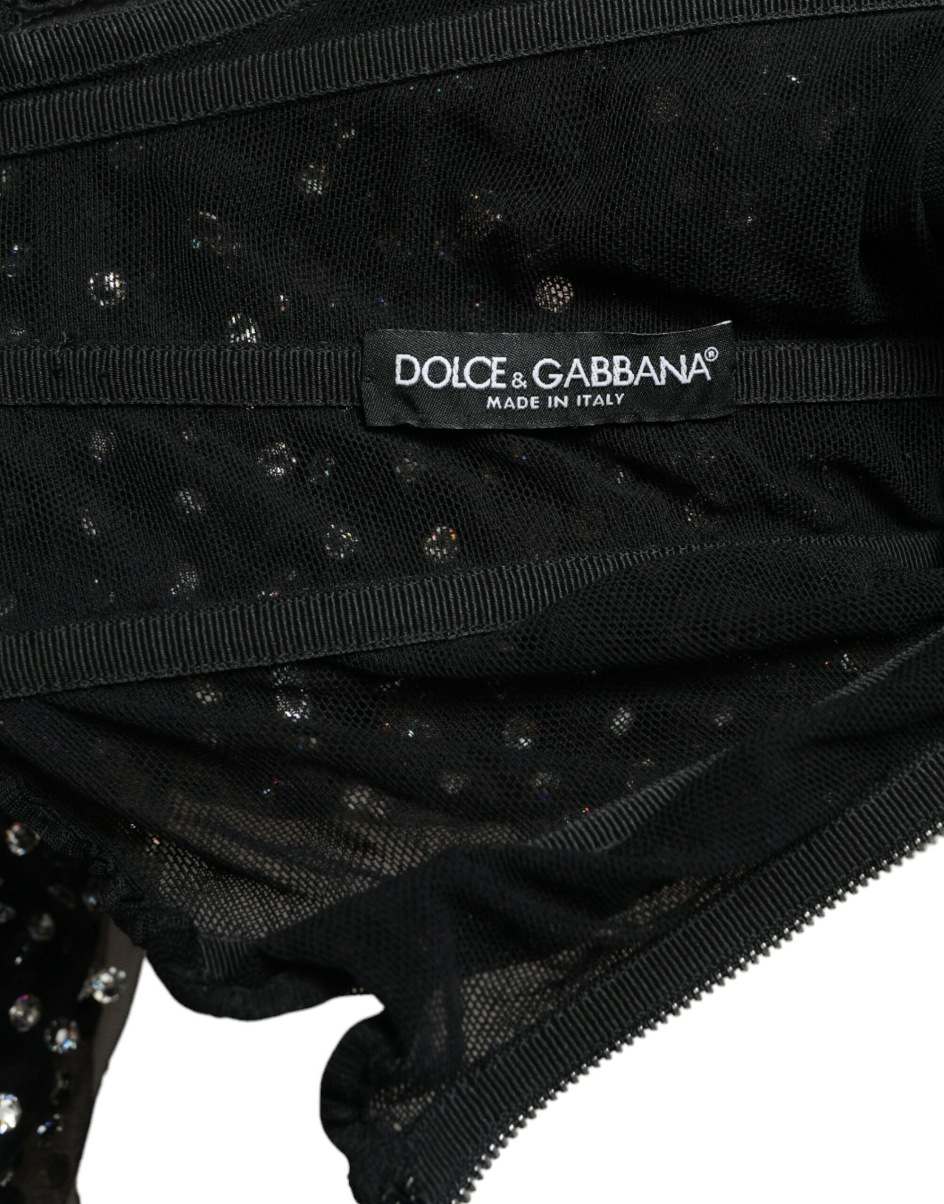 Dolce & Gabbana Black Long Dress for Women additional view