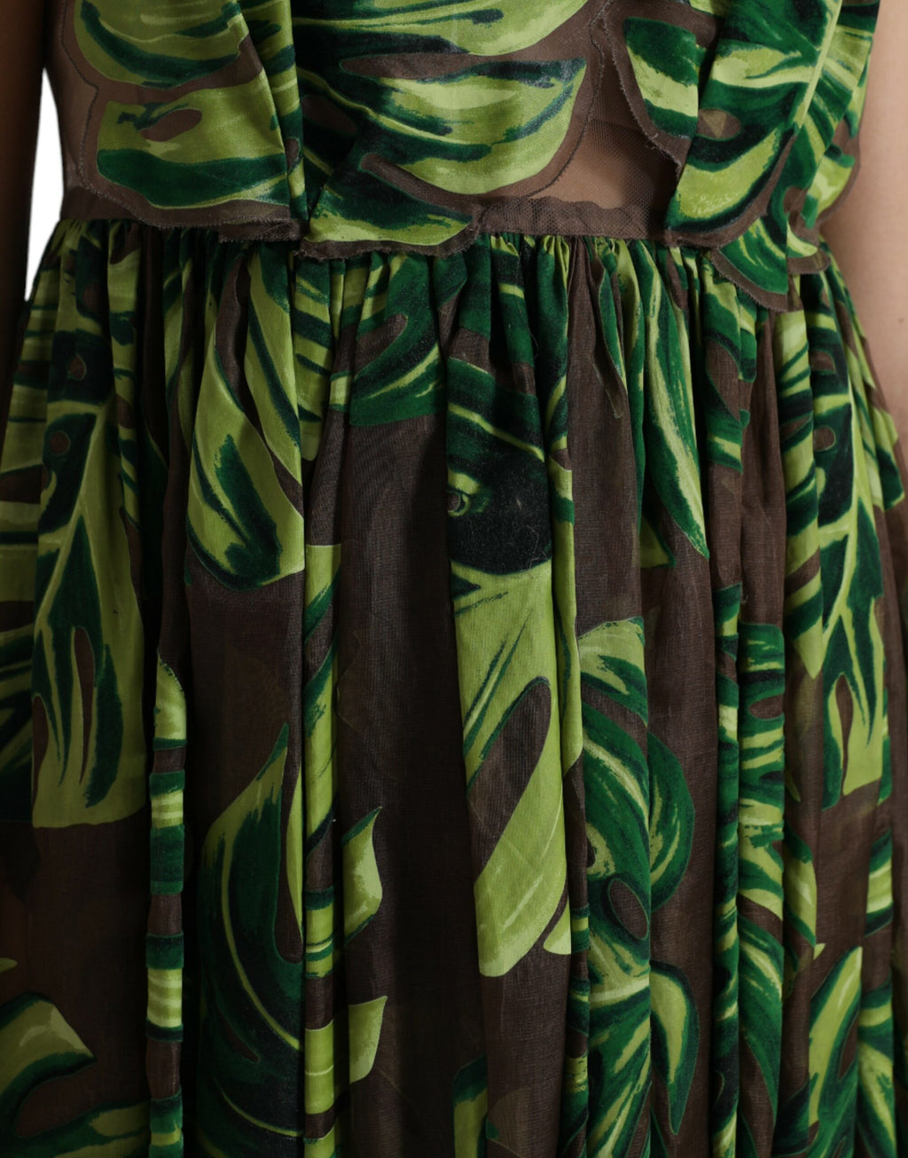 Dolce & Gabbana Green Long Dress for Women additional view