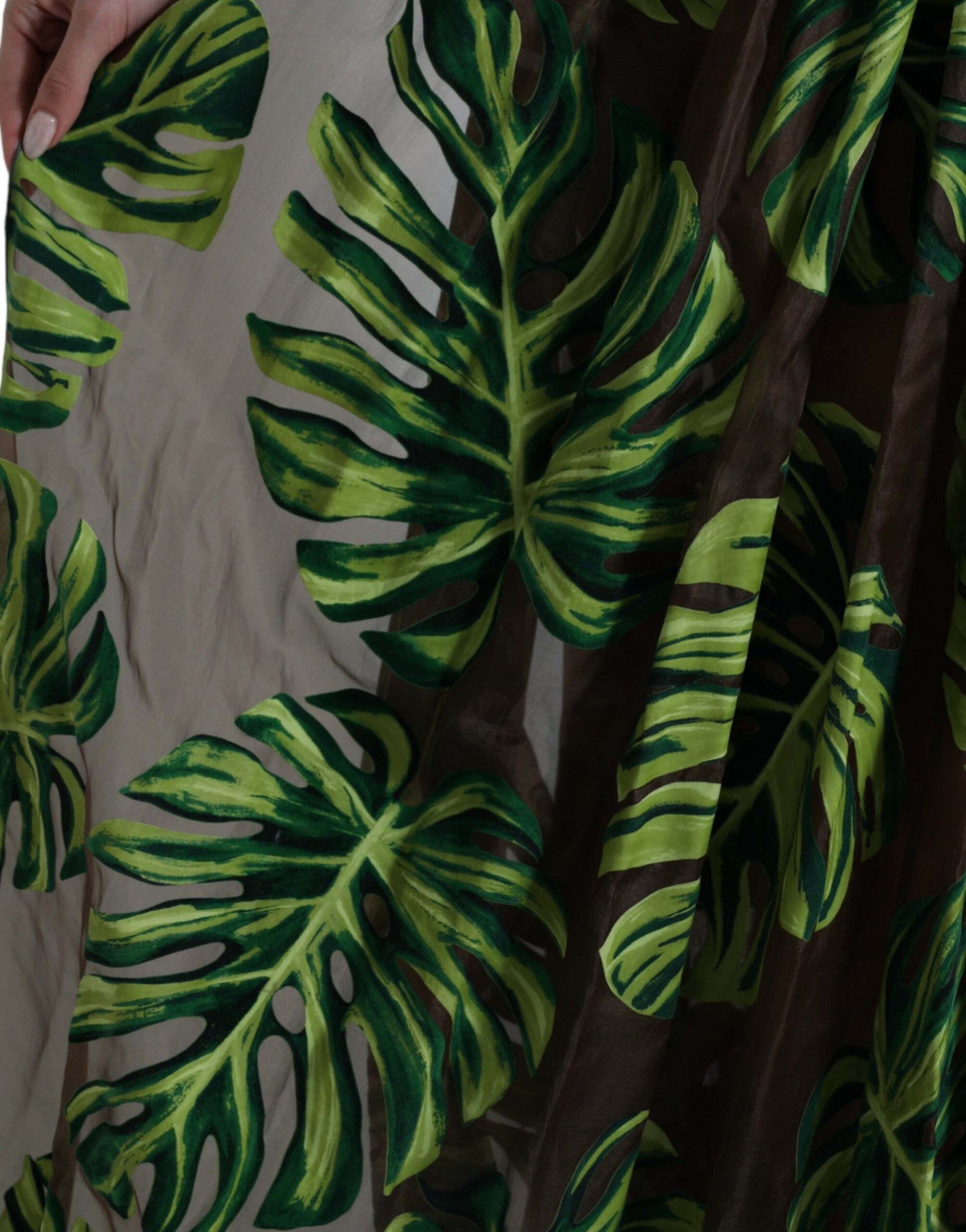 Dolce & Gabbana Green Long Dress for Women additional view
