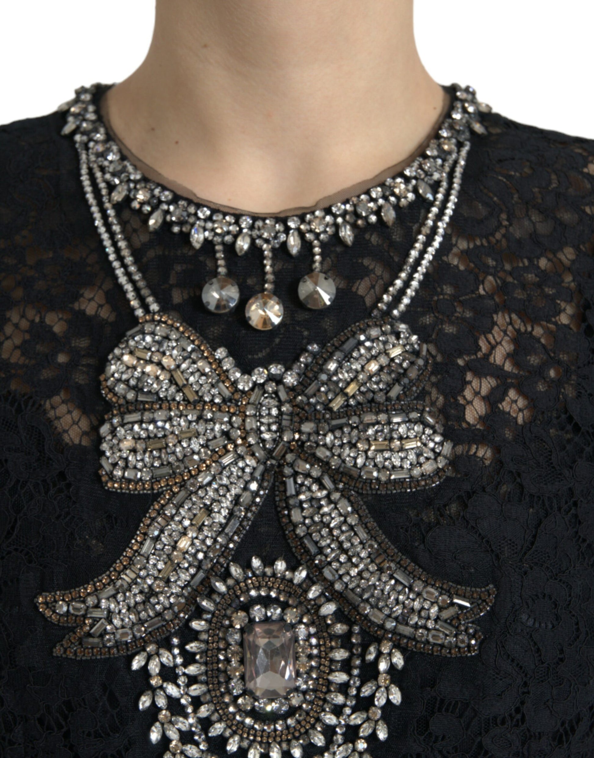 Dolce & Gabbana Black Longsleeve for Women side view