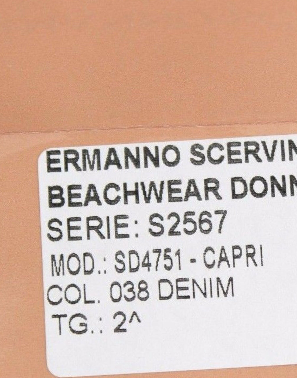 Ermanno Scervino Blue Cropped Jeans for Women additional view