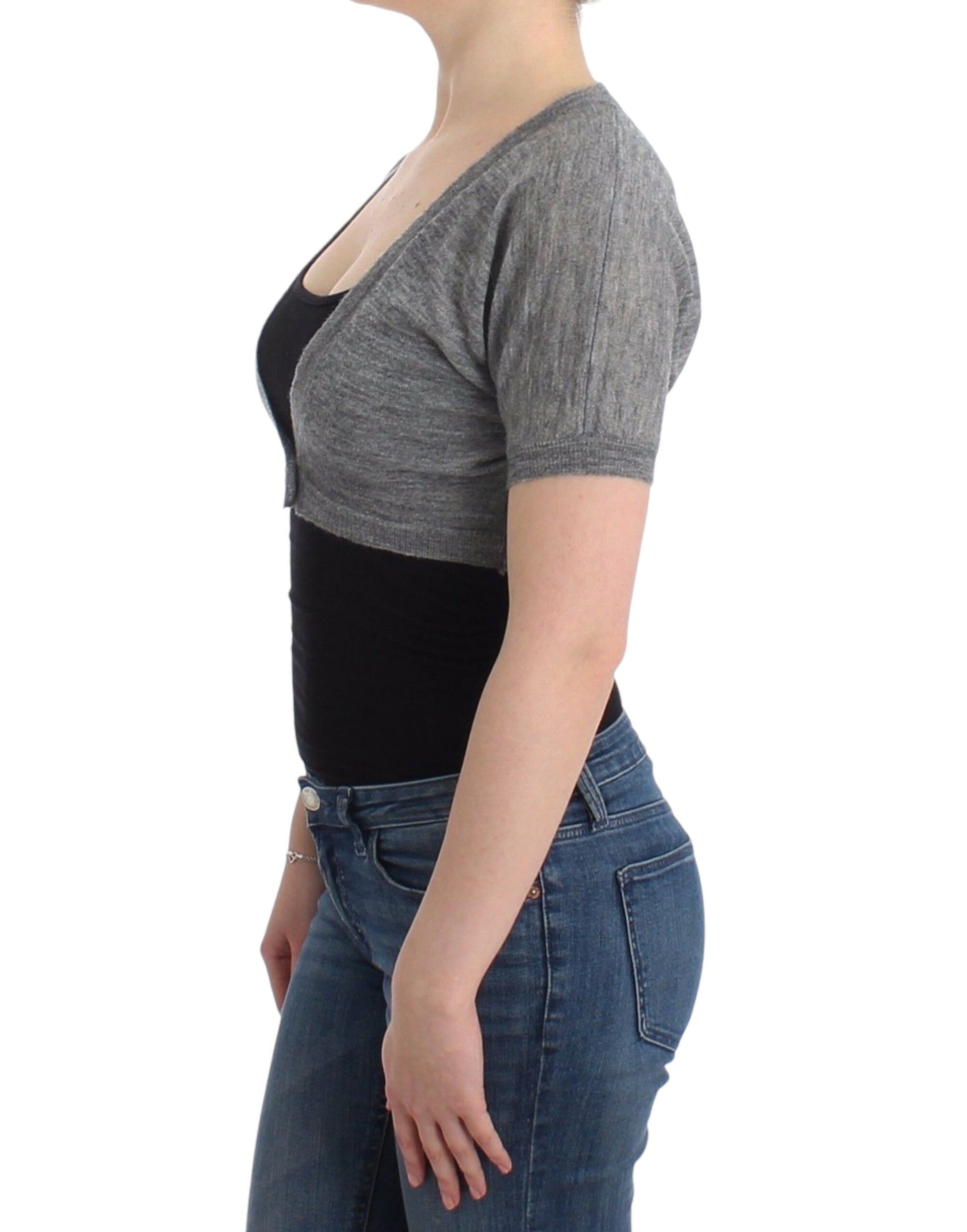 Ermanno Scervino Grey Cardigan for Women alternate view