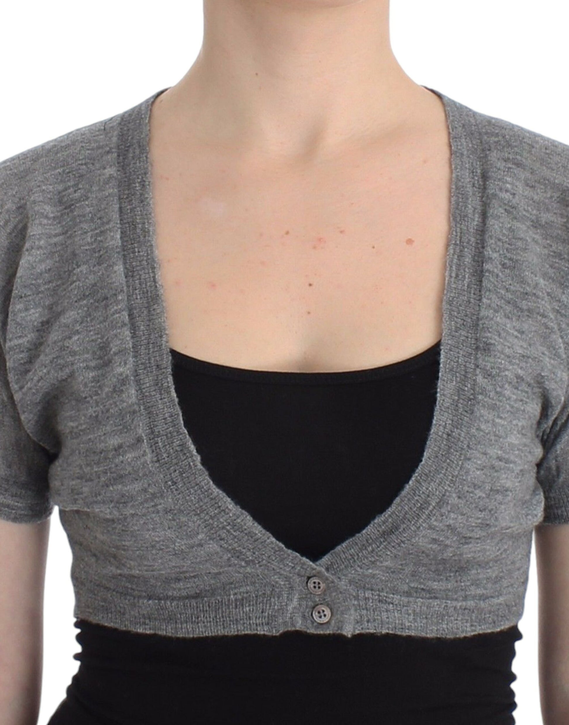 Ermanno Scervino Grey Cardigan for Women additional view