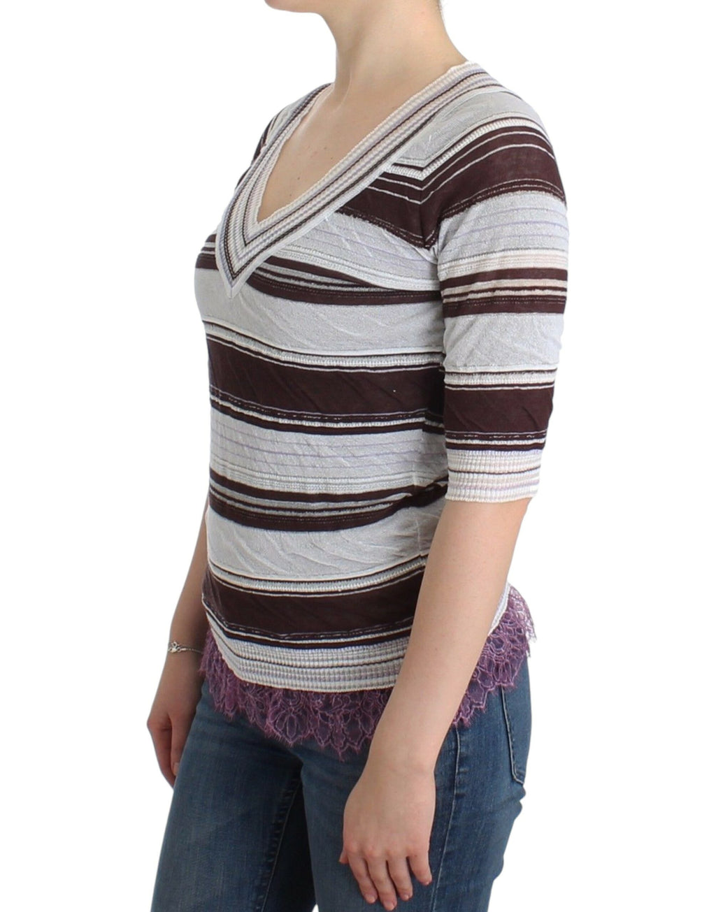Ermanno Scervino Multicolor Sweatshirt for Women alternate view