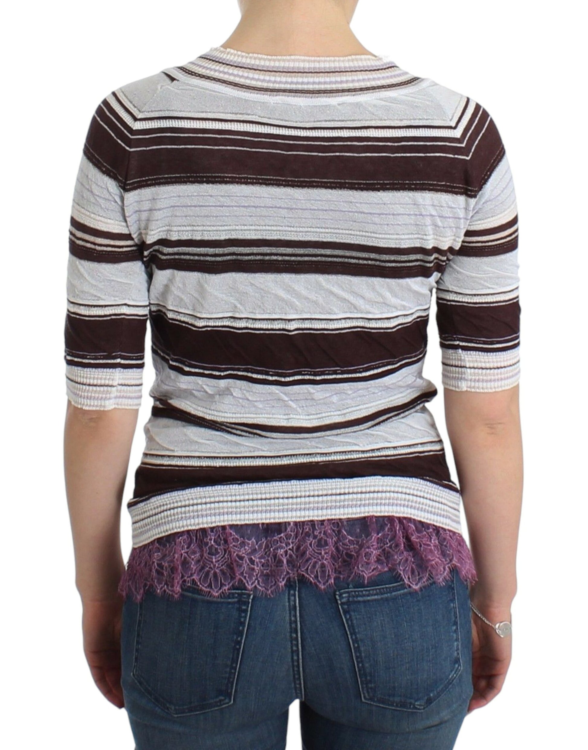 Ermanno Scervino Multicolor Sweatshirt for Women detail view