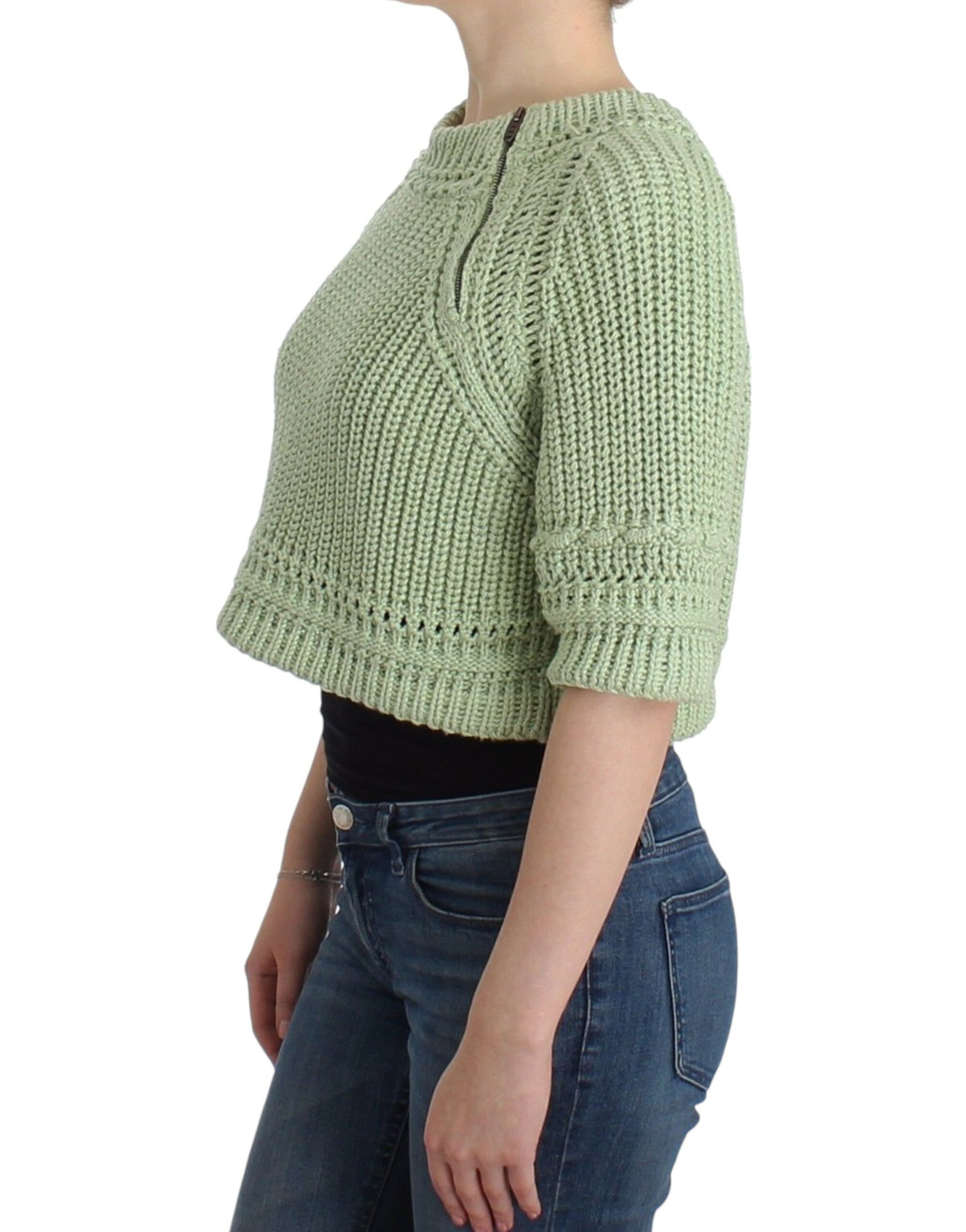 Ermanno Scervino Green Sweatshirt for Women alternate view