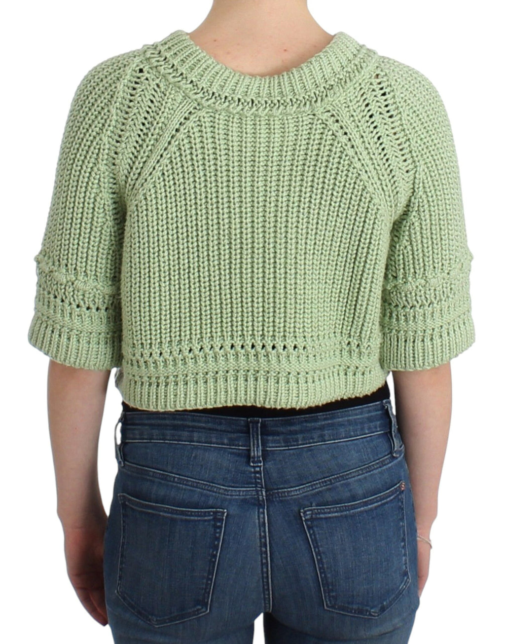 Ermanno Scervino Green Sweatshirt for Women detail view