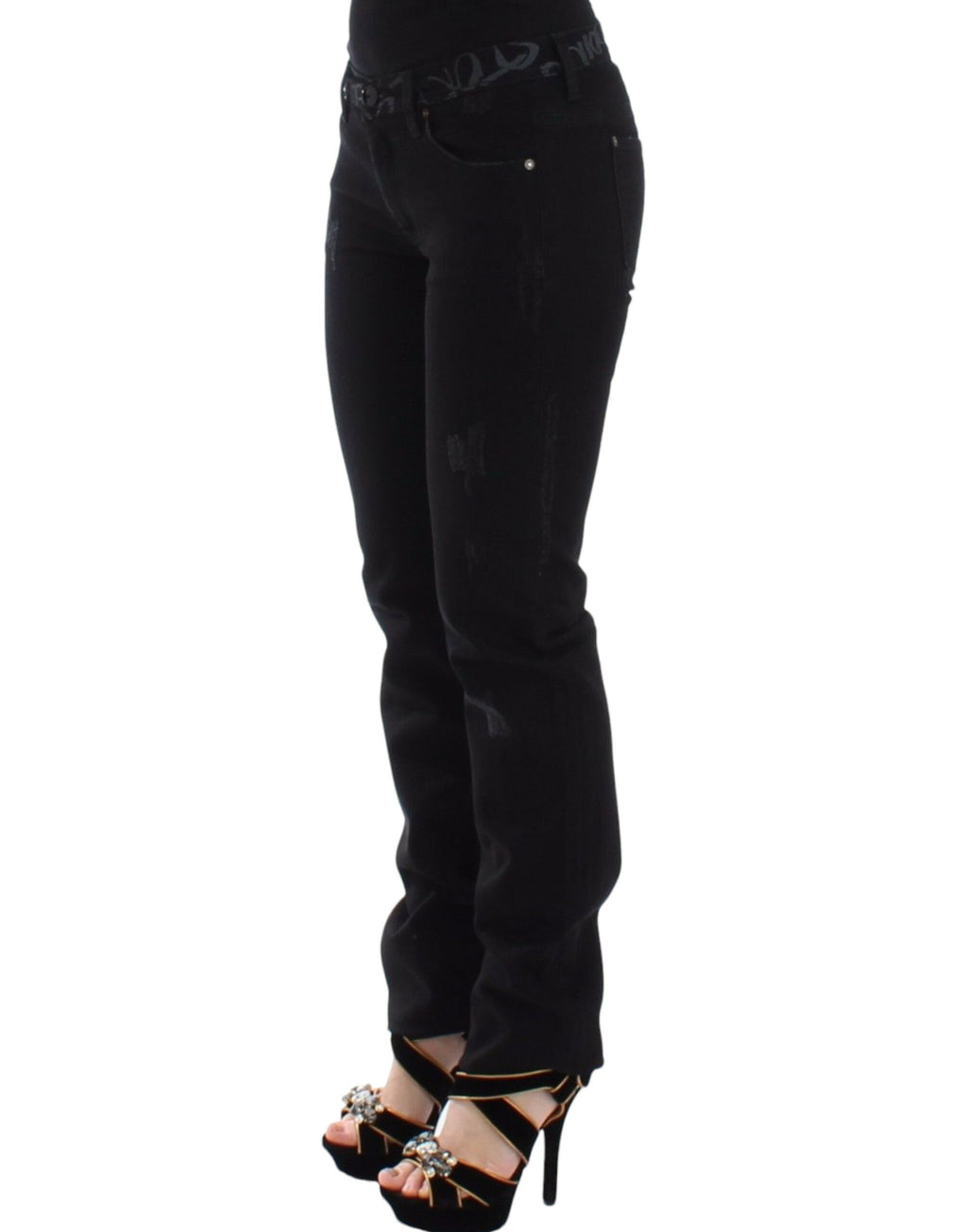 Ermanno Scervino Black Skinny Jeans for Women alternate view