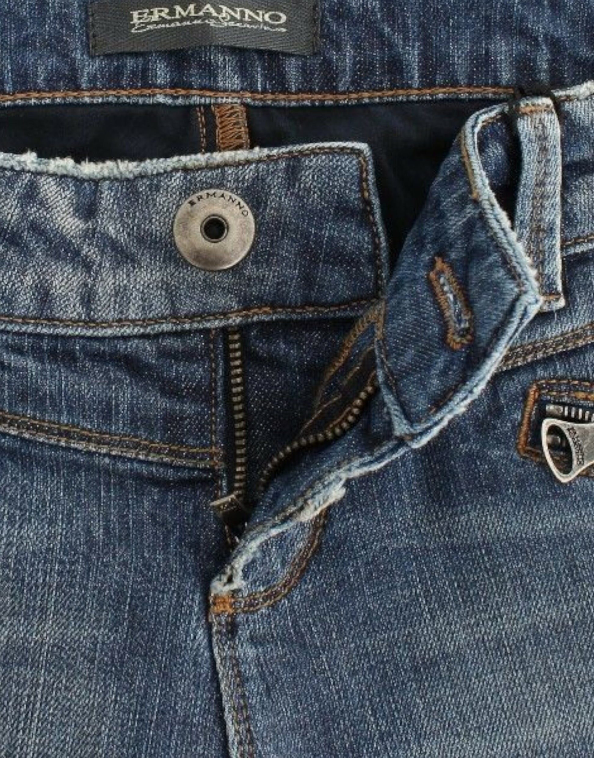 Ermanno Scervino Blue Slim Fit Jeans for Women additional view