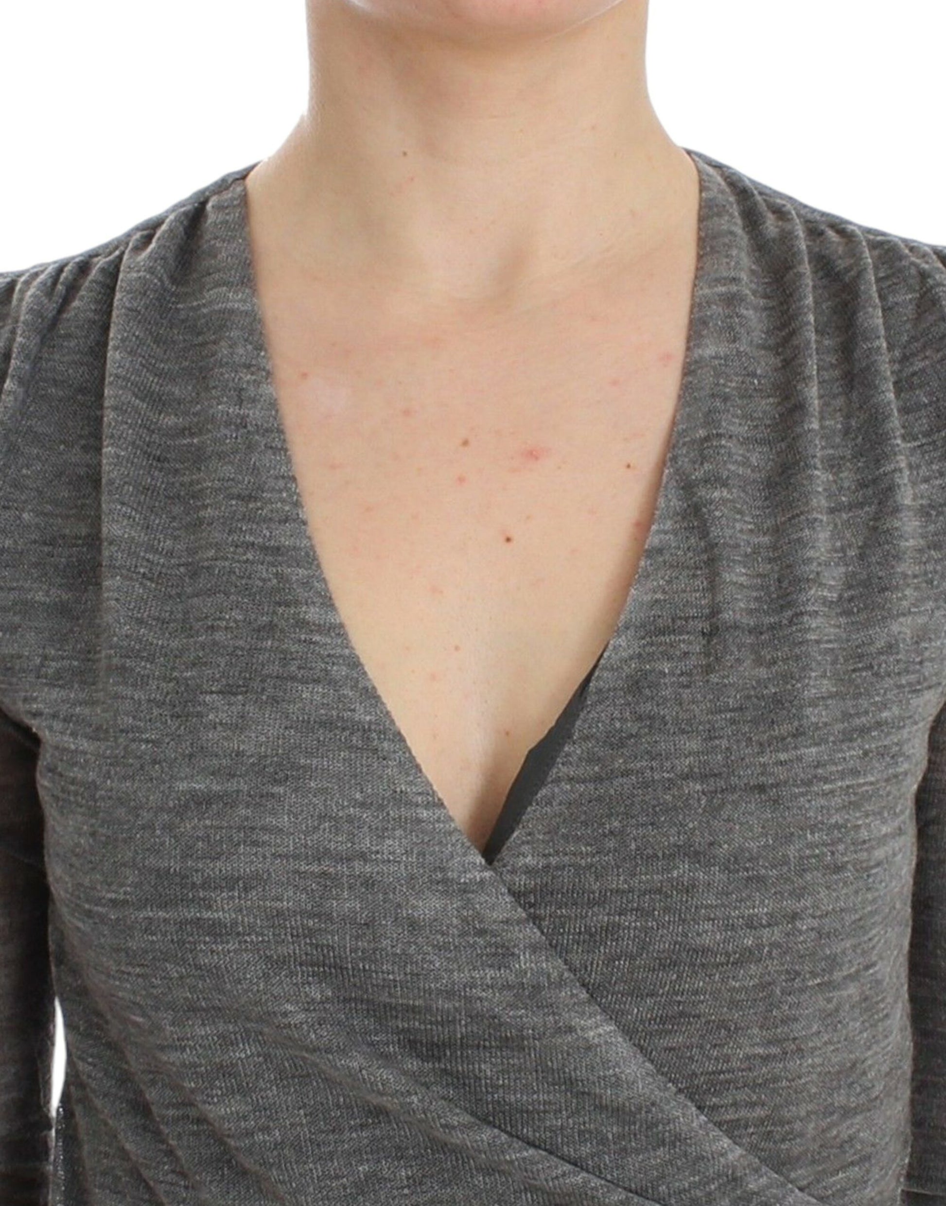 Ermanno Scervino Grey Sweatshirt for Women additional view