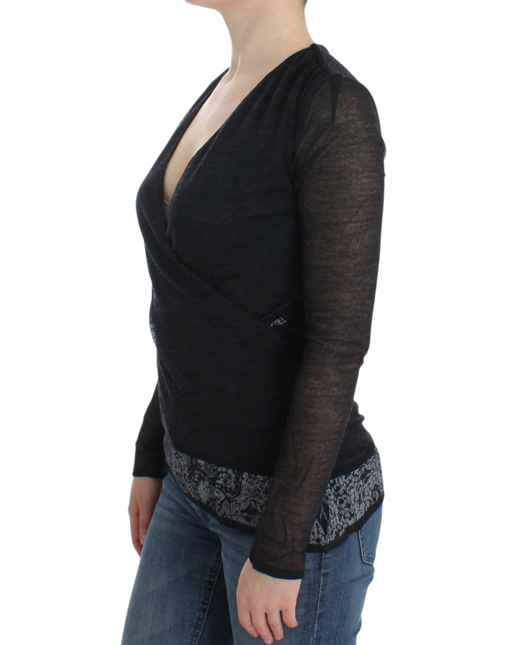 Ermanno Scervino Black Sweatshirt for Women alternate view