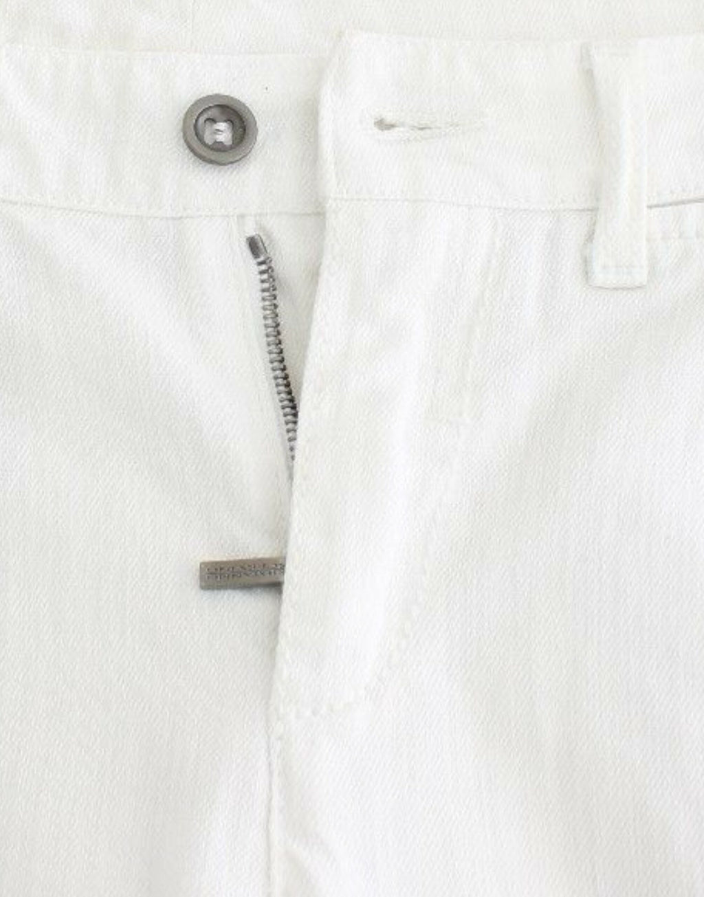 Ermanno Scervino White Cropped Jeans for Women additional view