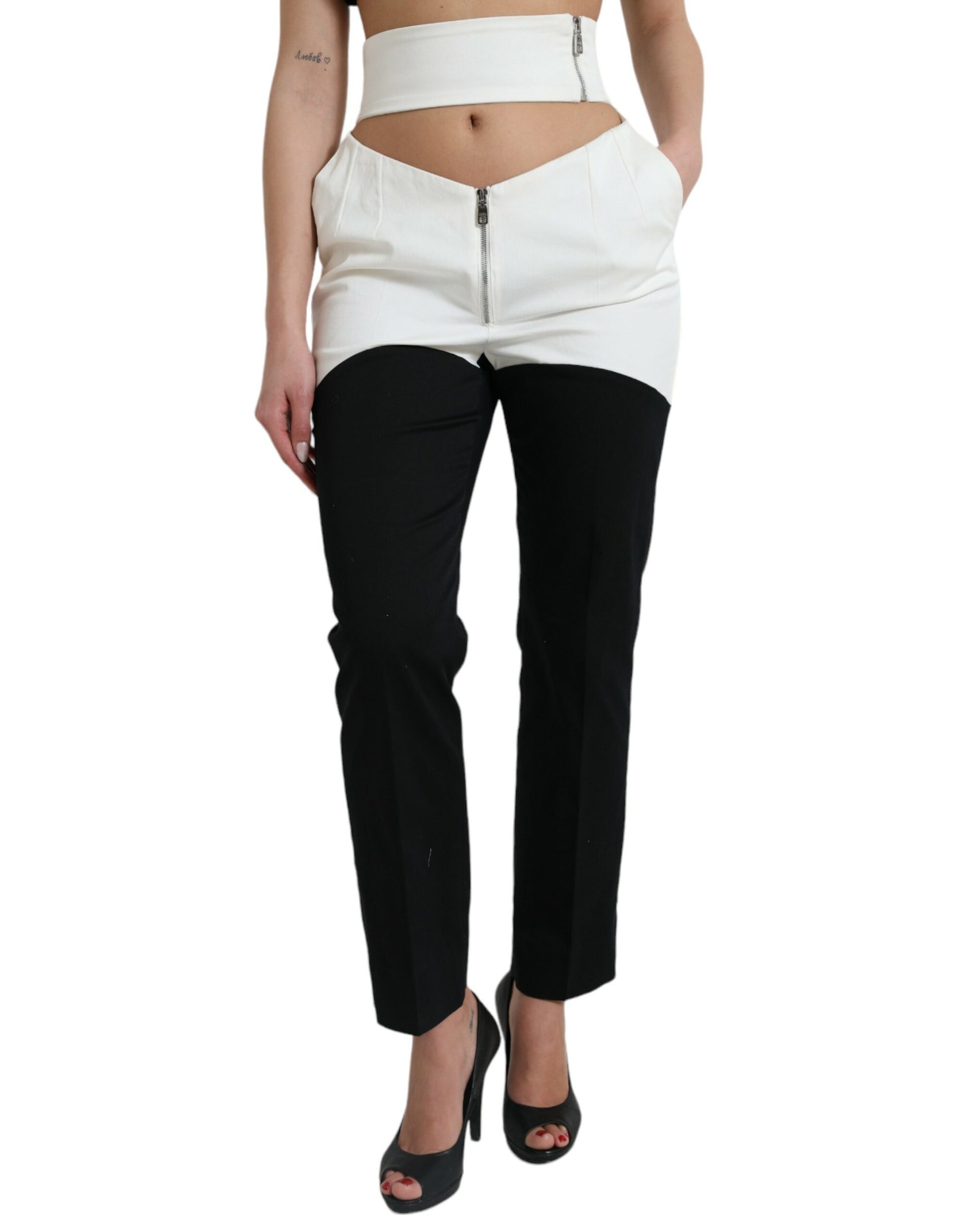 Dolce & Gabbana Black Casual Pants for Women