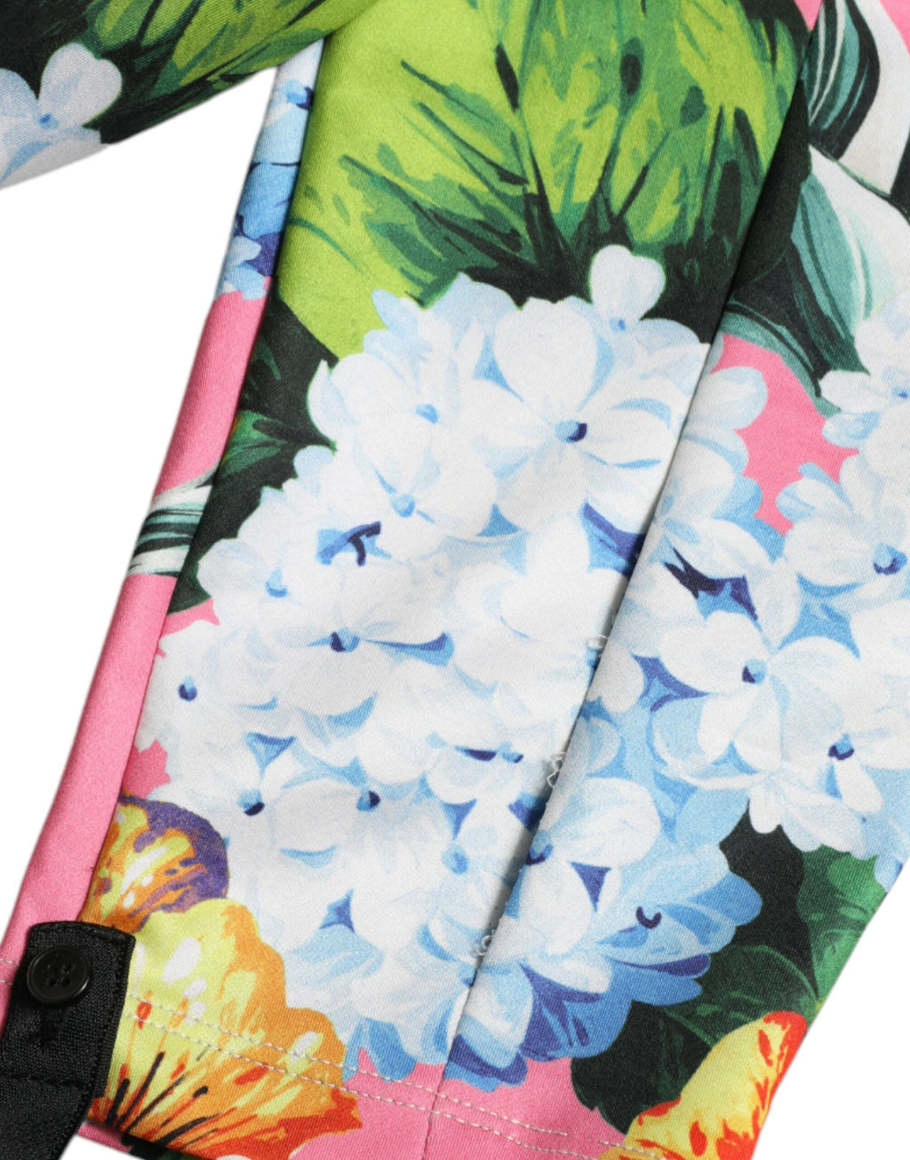 Pantalon leggings Dolce & Gabbana multicolore fleuri taille haute
