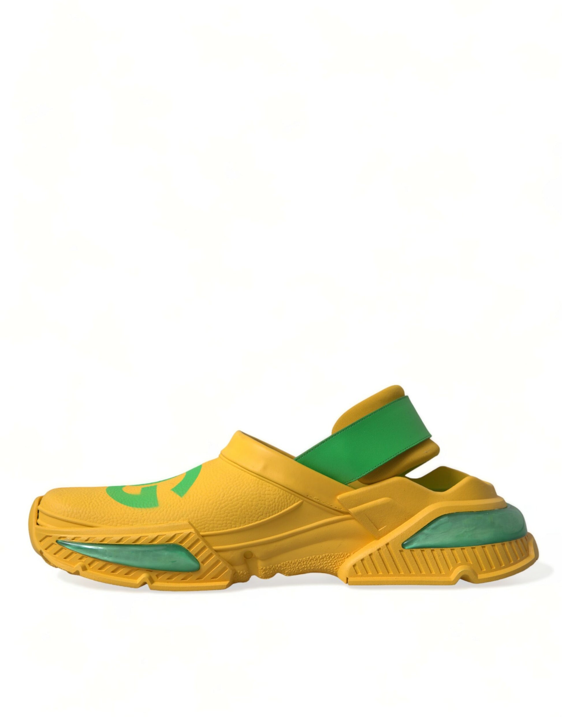 Dolce & Gabbana Yellow Slides for Men additional view