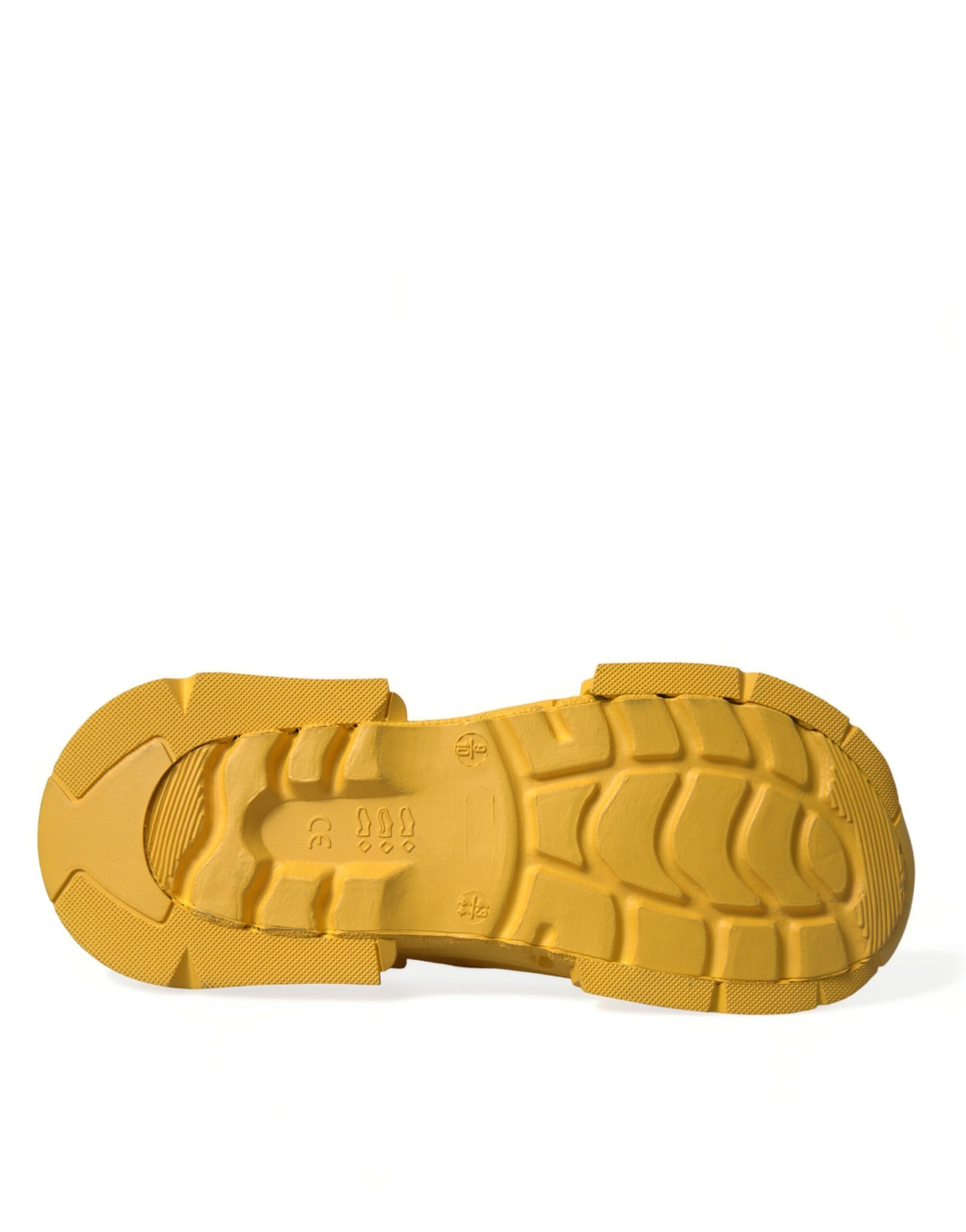 Dolce & Gabbana Yellow Slides for Men additional view