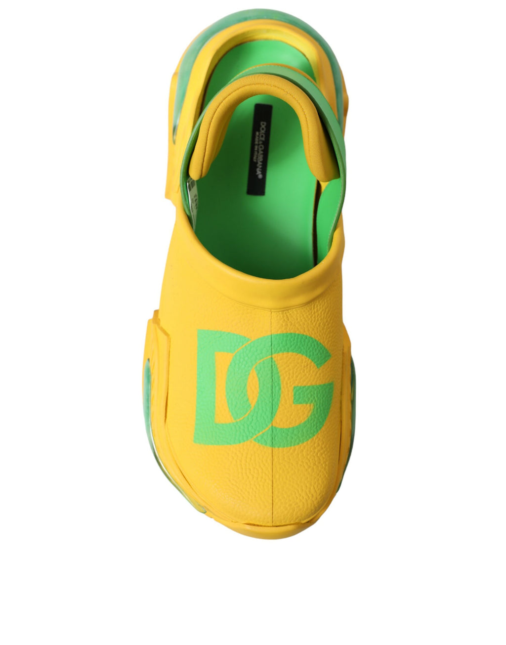 Dolce & Gabbana Yellow Slides for Men additional view